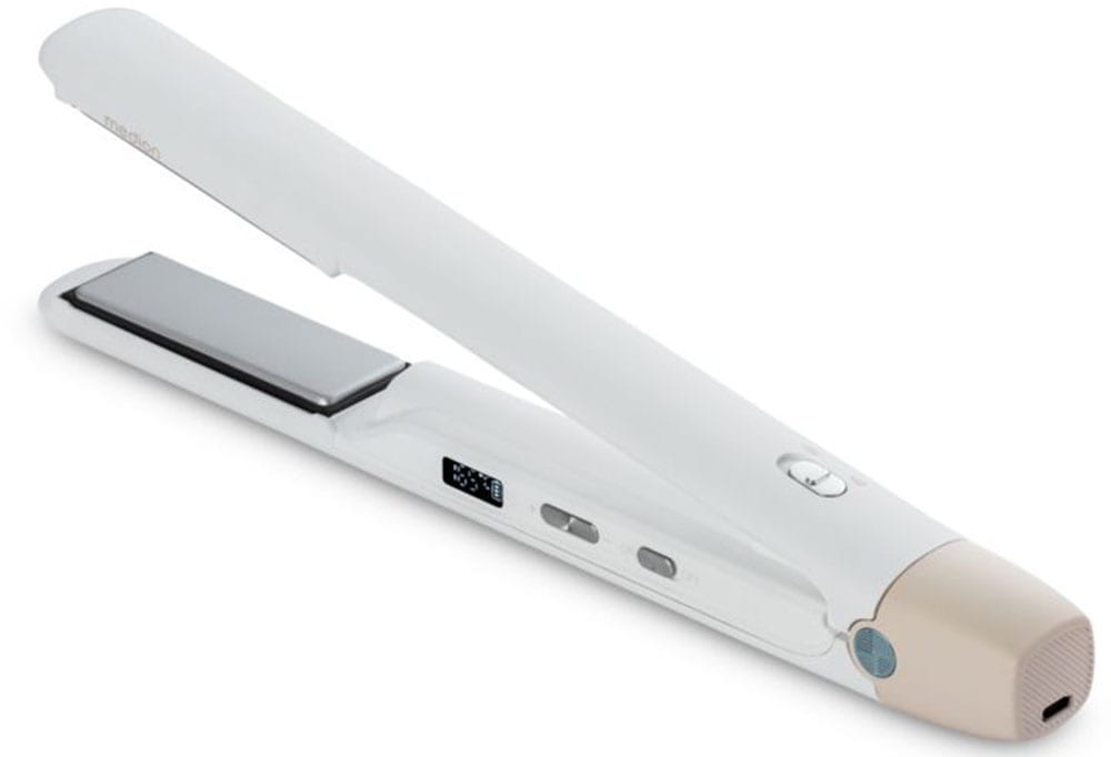 Medion® Glätteisen »HS2 (MD19865)«, Keramik-Turmalin, kabellos nutzbar, Flexible Styling-Platten, 5 regelbare Hitzestufen