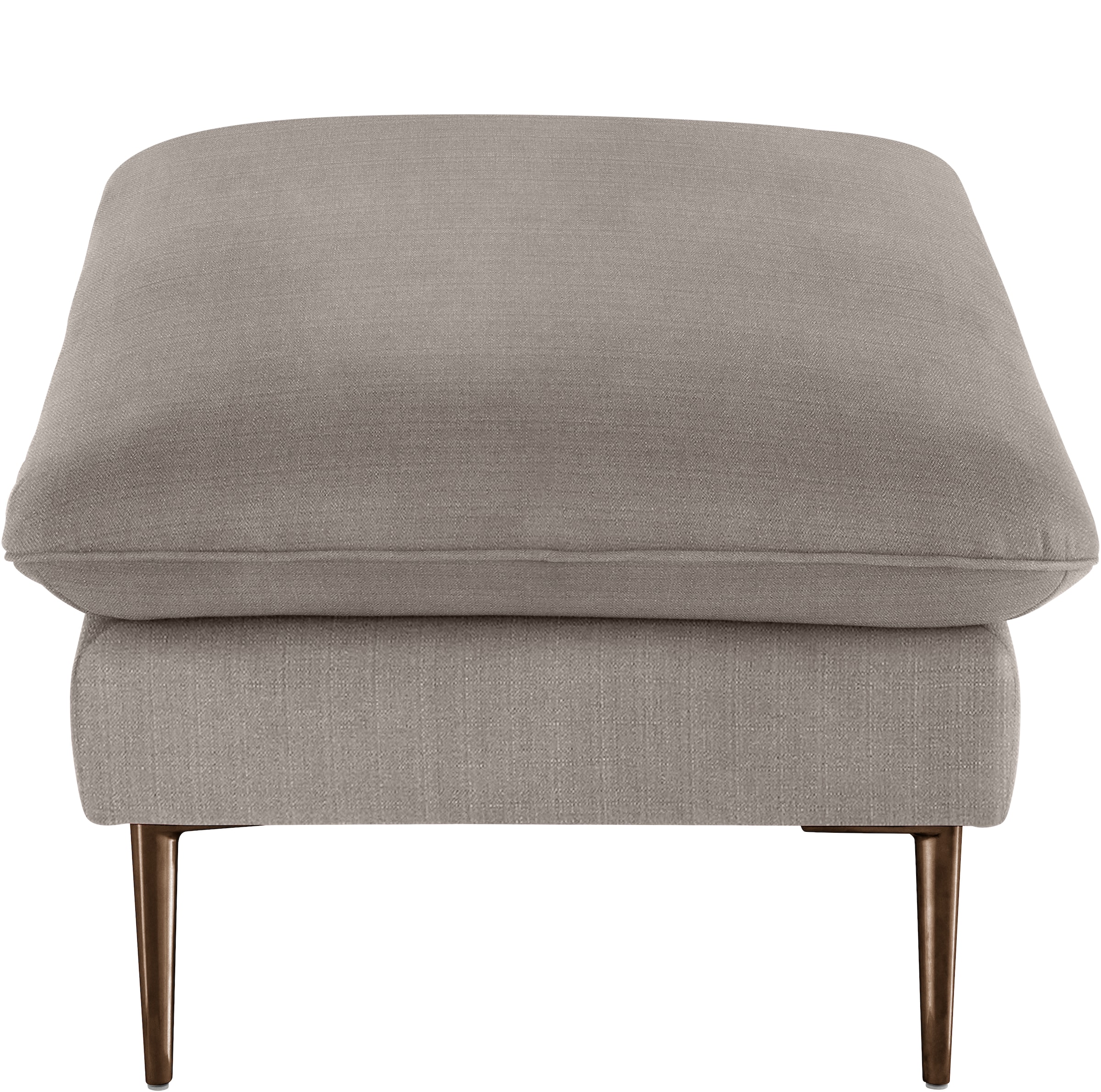 W.SCHILLIG Hocker »enjoy&MORE«, Füße bronze pulverbeschichtet, Breite 106 cm