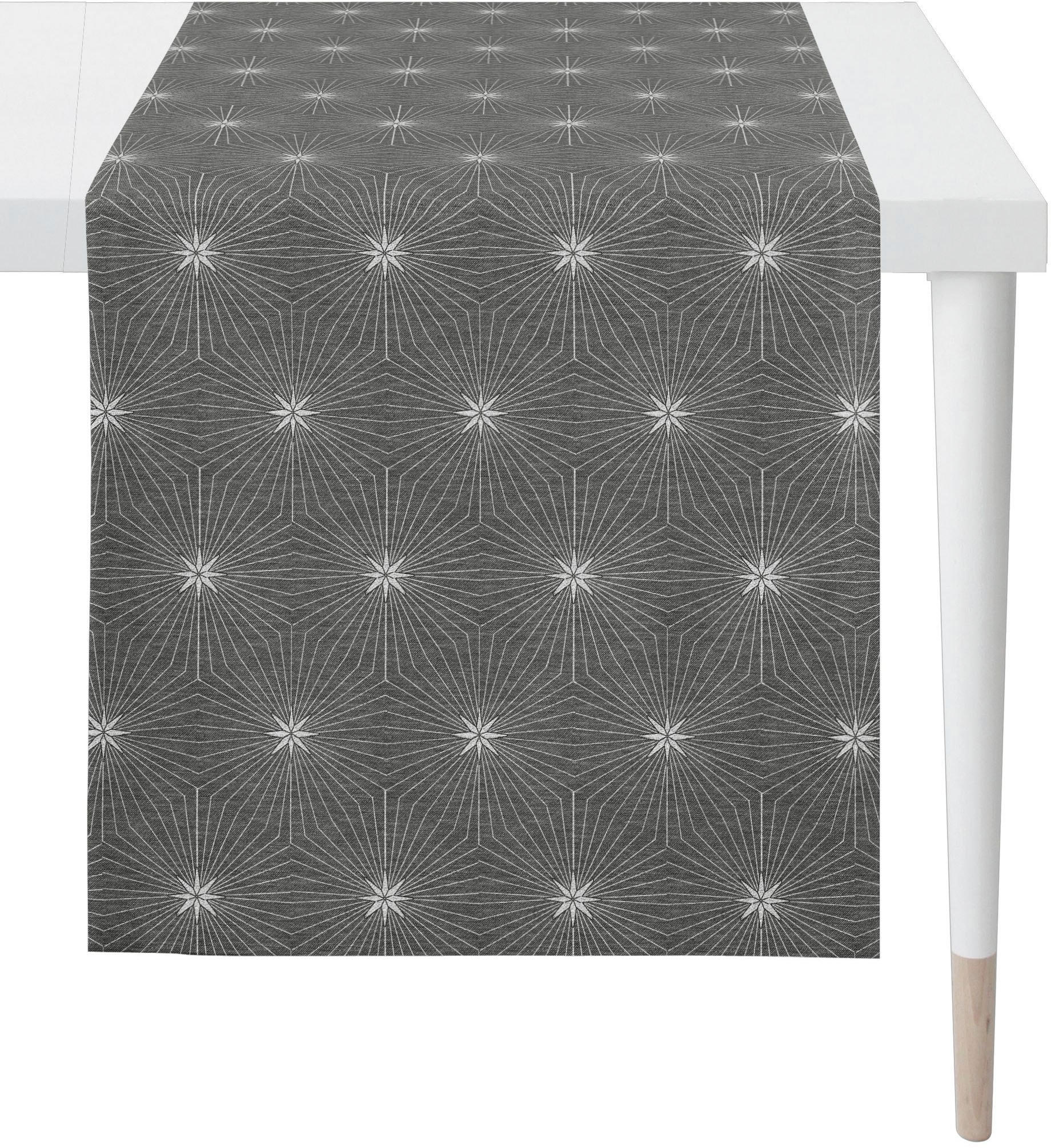 APELT Tischläufer »4710 CHRISTMAS GLAM, Weihnachtsdeko, Weihnachten« Lurex-Jacquardgewebe