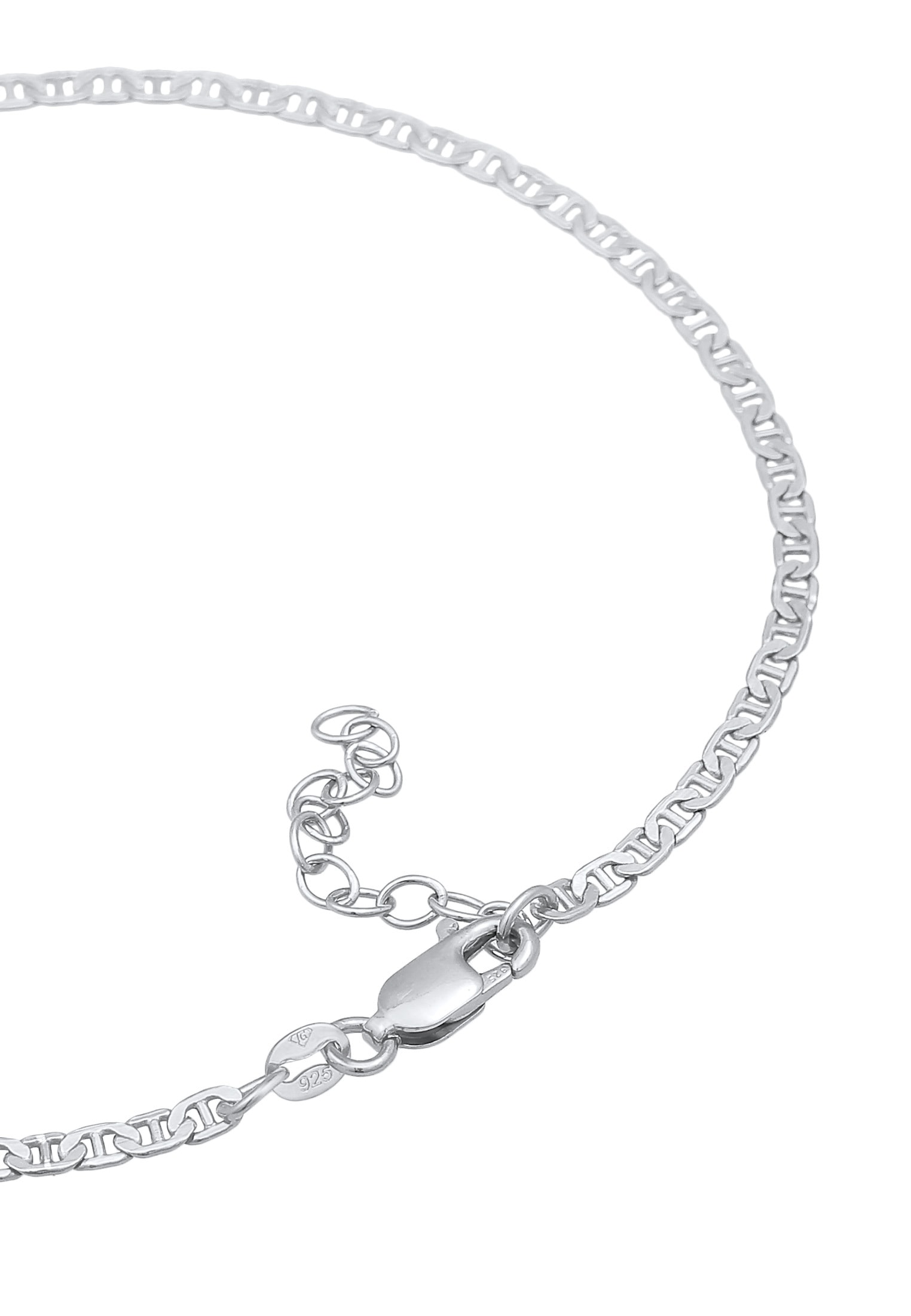 Elli Fußkette »Stäbchen-Panzerkette Basic 925 Silber«