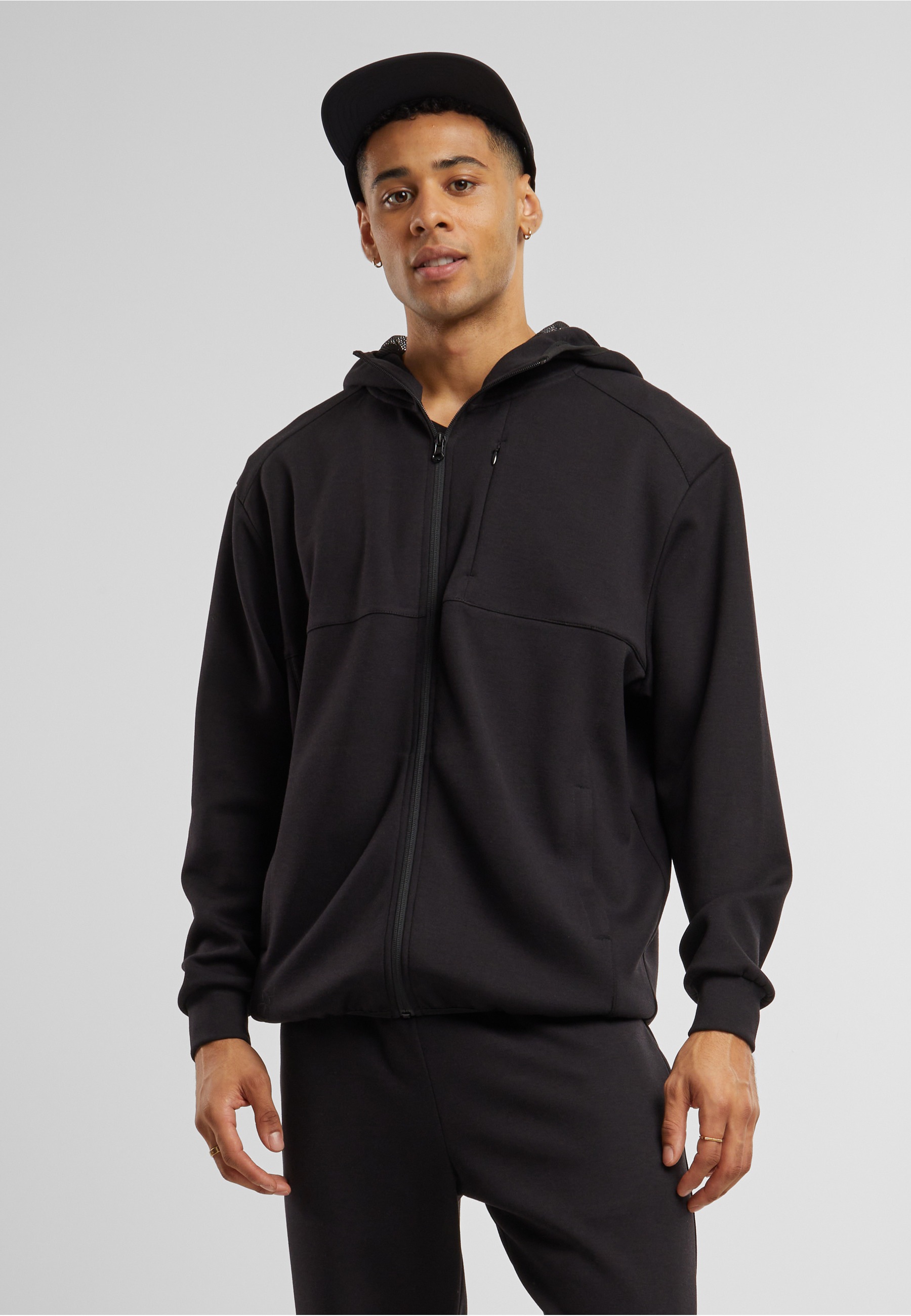 URBAN CLASSICS Kapuzenpullover »Urban Classics Scuba Zip Pocket Hoody« 1