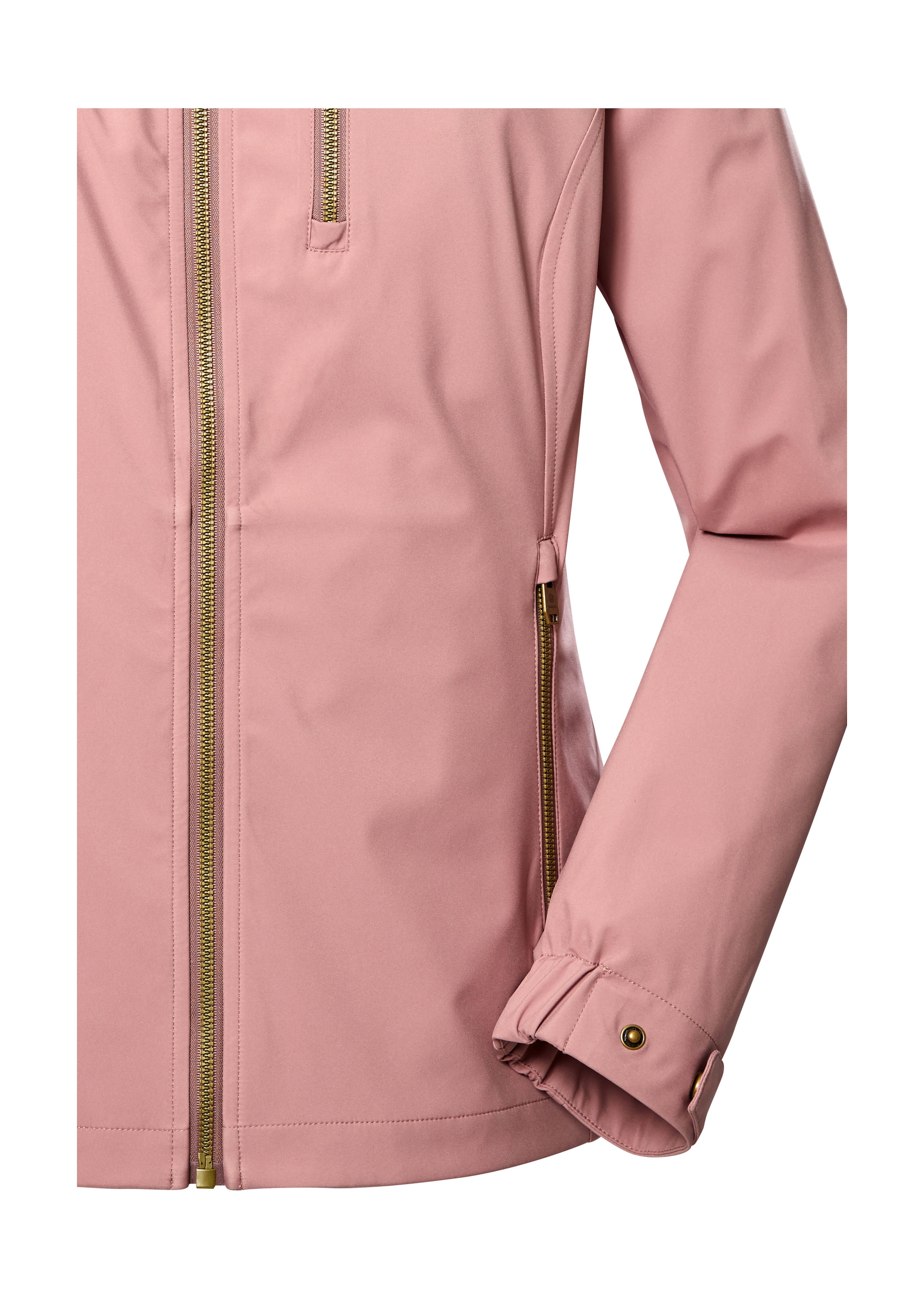 G.I.G.A. DX by killtec Softshelljacke »GS 24 WMN SFTSHLL JCKT«, Wasserabweisende Softshelljacke, verstellbare Kapuze, winddicht