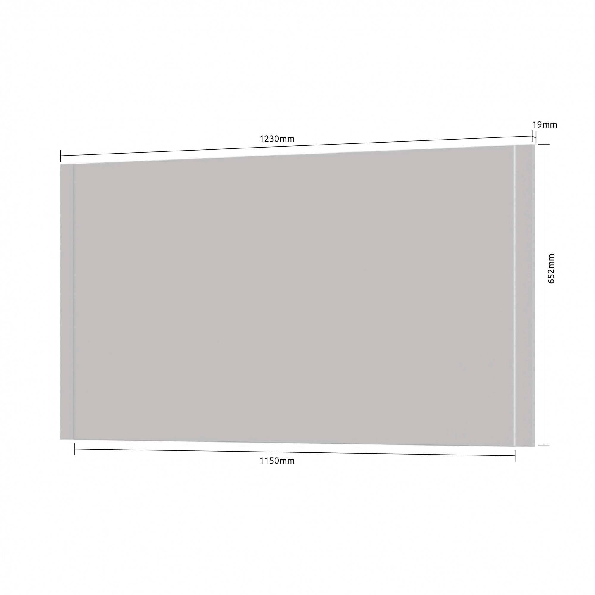 Home affaire Wandspiegel »Gala, 123x65cm«, FSC®-zertifizierter Holzwerkstoff, melaminbeschichtet, pflegeleicht