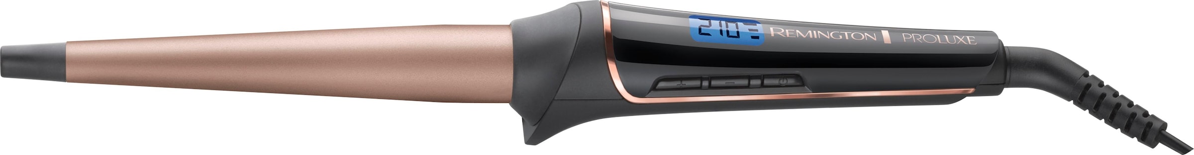 Remington Lockenstab »CI91W1B PROluxe Midnight Edition«, Keramik-Beschichtung, OPTIheat Technologie für langanhaltendes Styling