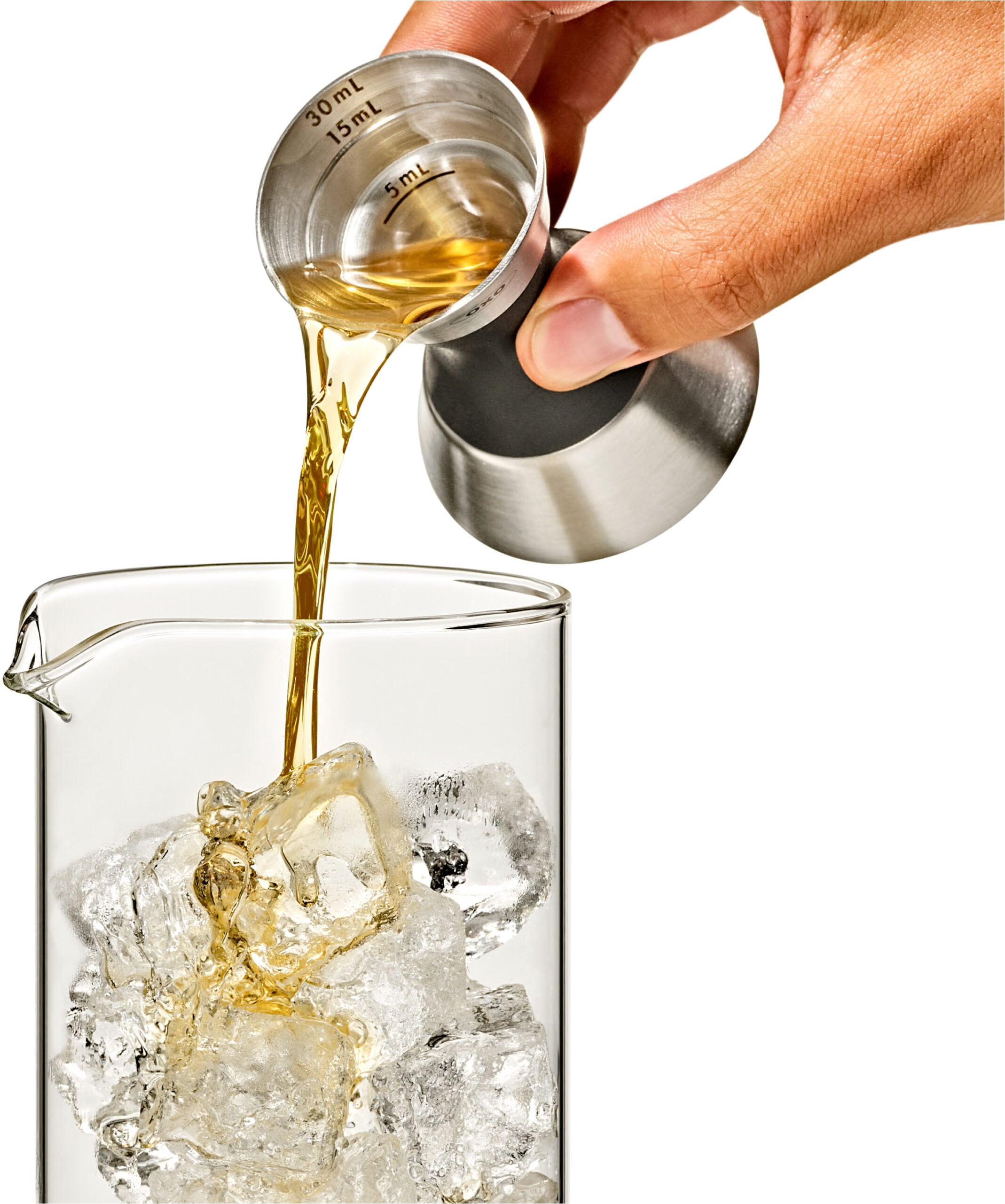 OXO Good Grips Barmaß »Cocktail Messbecher« Edelstahl 1 Stk. tlg. aus Edelstahl