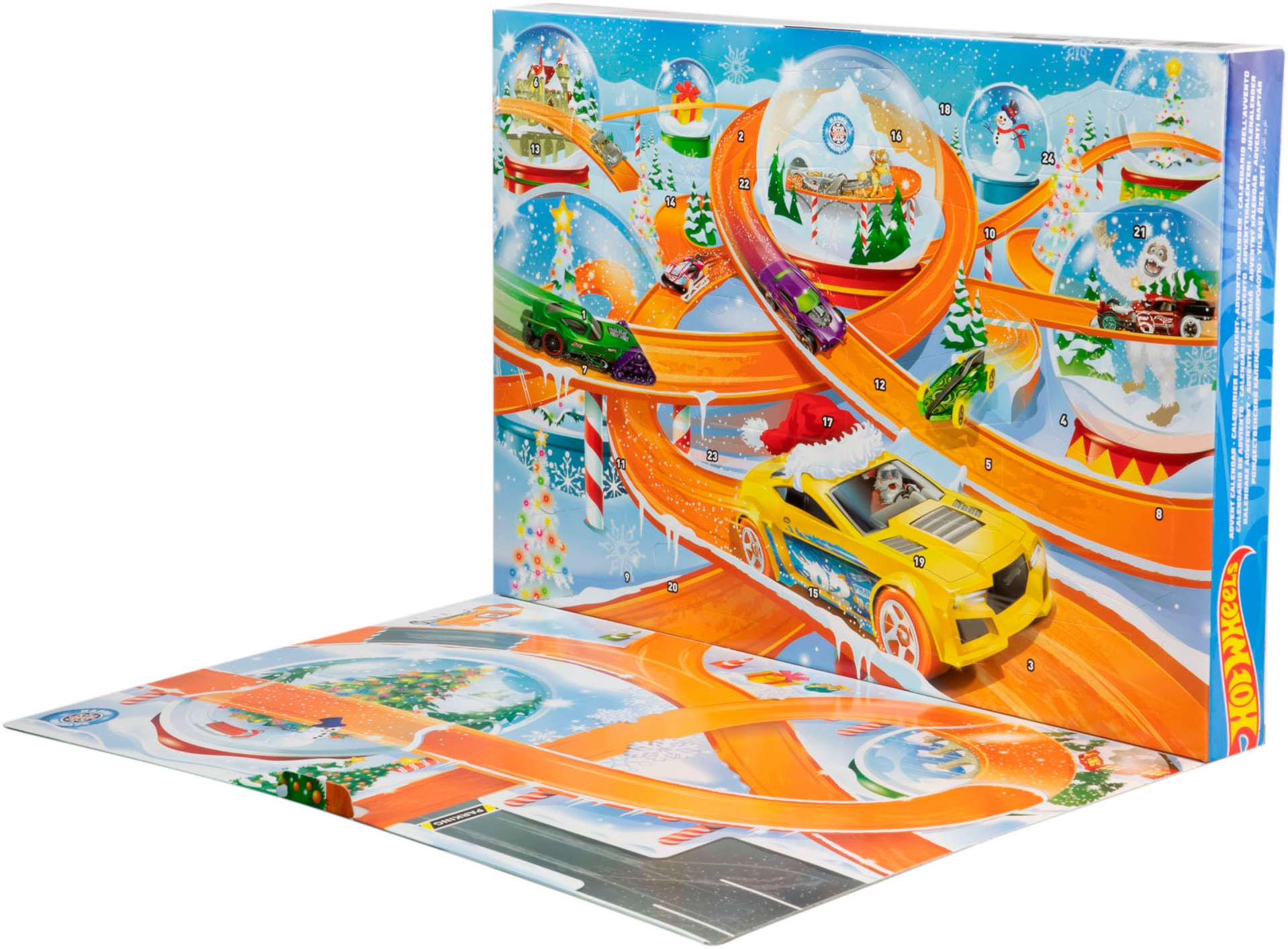 Hot Wheels Spielzeug-Adventskalender »Hot Wheels 2024«, ab 3 Jahren