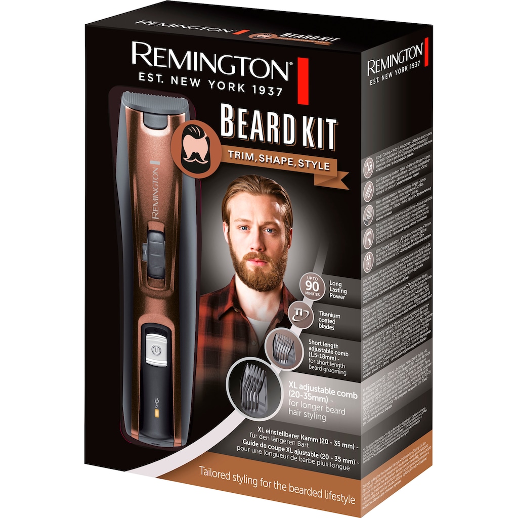 Remington Gesichtshaarrasierer »Beard-Kit MB4046« 3 St. Aufsätze