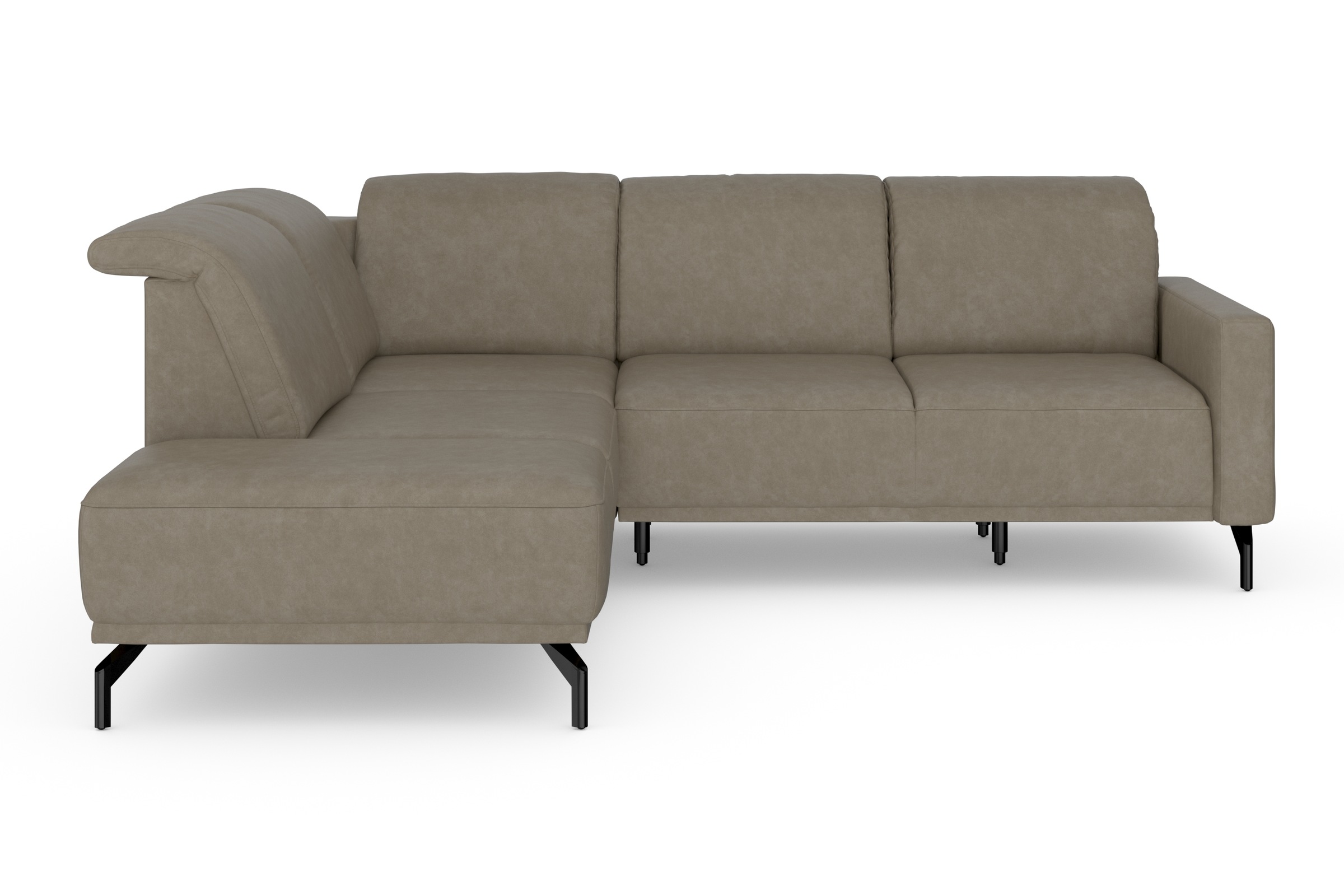 sit&more Ecksofa »Bailando L-Form«, wahlweise mit Kopfteilverstellung und V günstig online kaufen