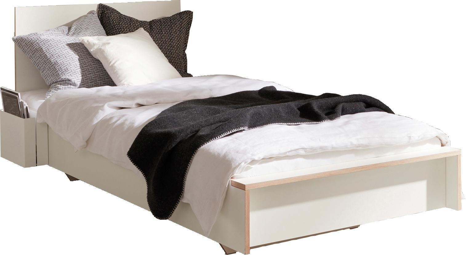 Müller SMALL LIVING Einzelbett »FLAI«, mit Kopfteil, klassische Höhe 34 cm  online bestellen