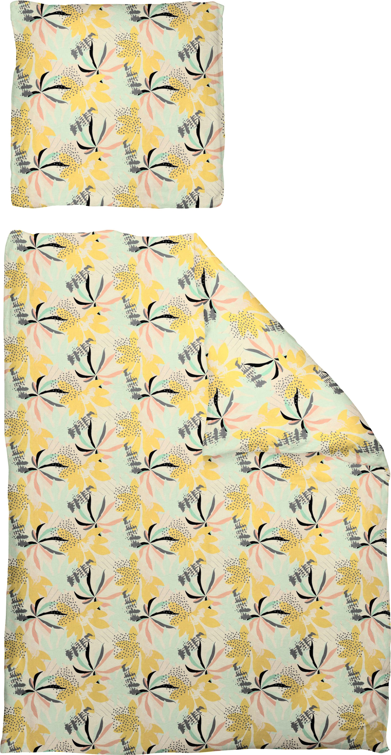 Adam Bettwäsche »Jungle« 2 Stk. tlg. aus 100 % Bio-Baumwolle, 2 teilig - Be günstig online kaufen