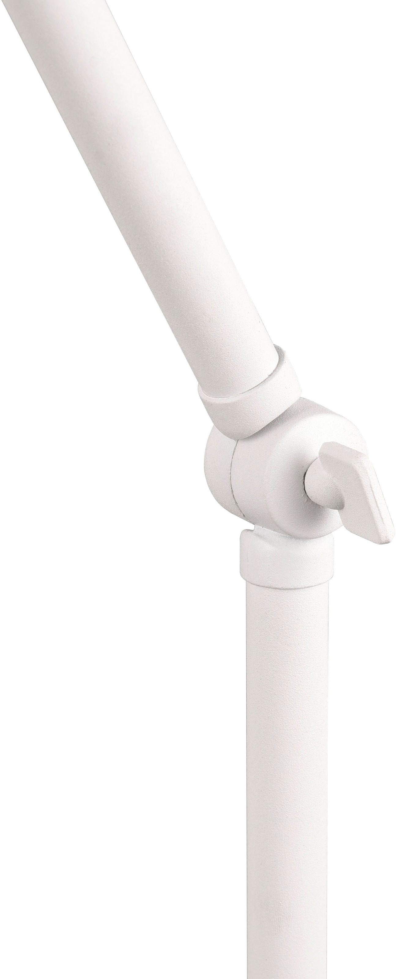 REALITY Leuchten Stehlampe »Enzo«, 1 flammig, Leuchtmittel E27 | ohne Leuchtmittel, Stehleuchte mit Fußschalter, exkl. 1xE27 max 10W, Arm verstellbar