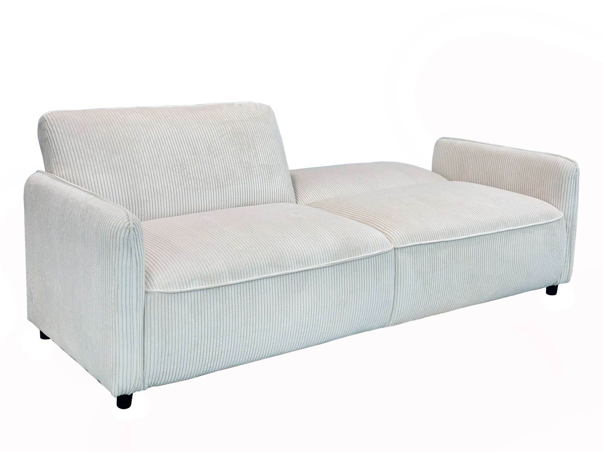Dorel Home 3-Sitzer »ALICIA Schlafsofa 209 cm«, Federkernpolsterung, verstellbare Rückenlehne, Liegefläche 110/190 cm