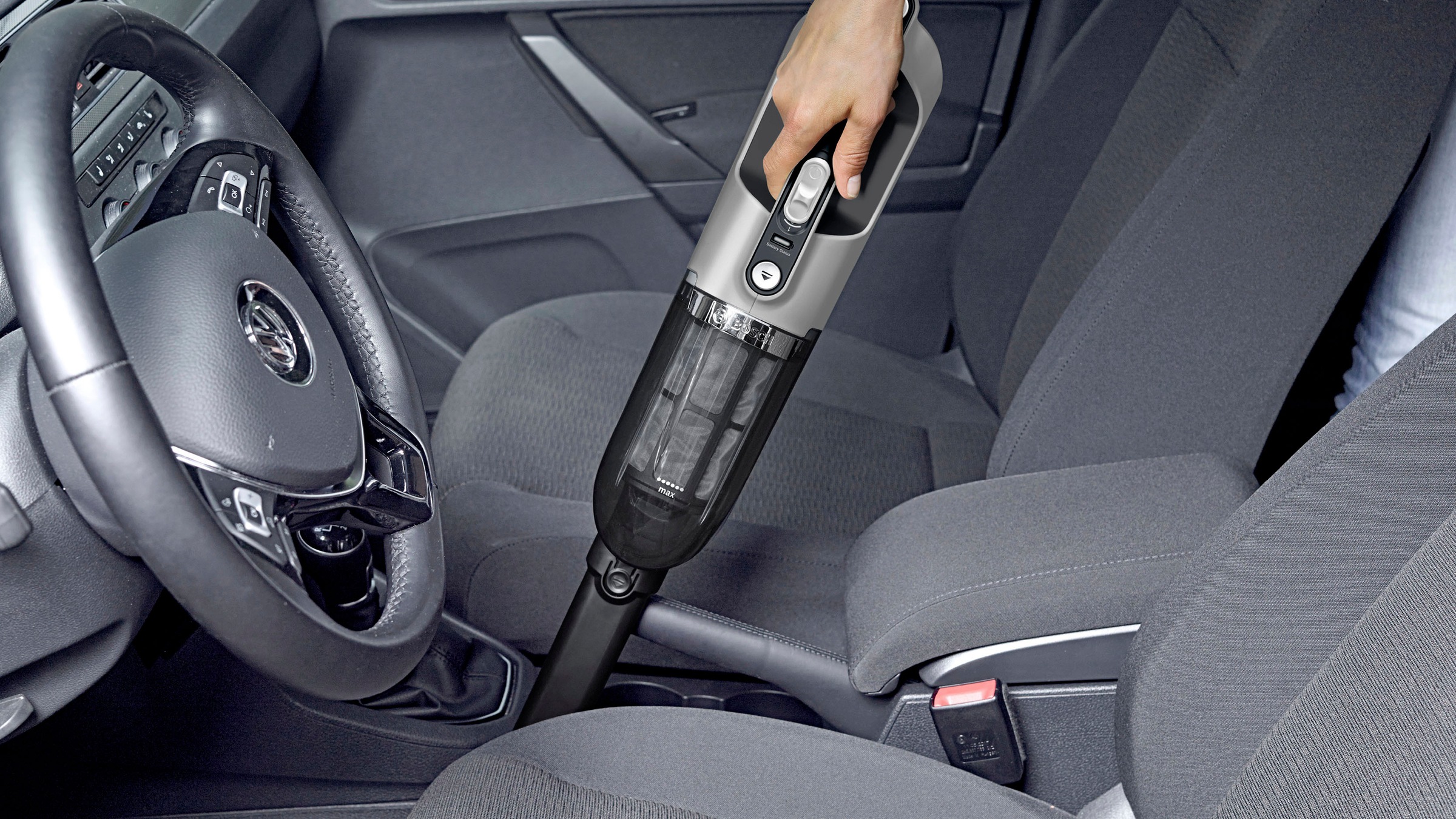 BOSCH Akku-Hand-und Stielstaubsauger »Flexxo Gen 2 Serie 4 BBH3P280«, 28 V, Power Düse mit LED, integriertes Zubehör
