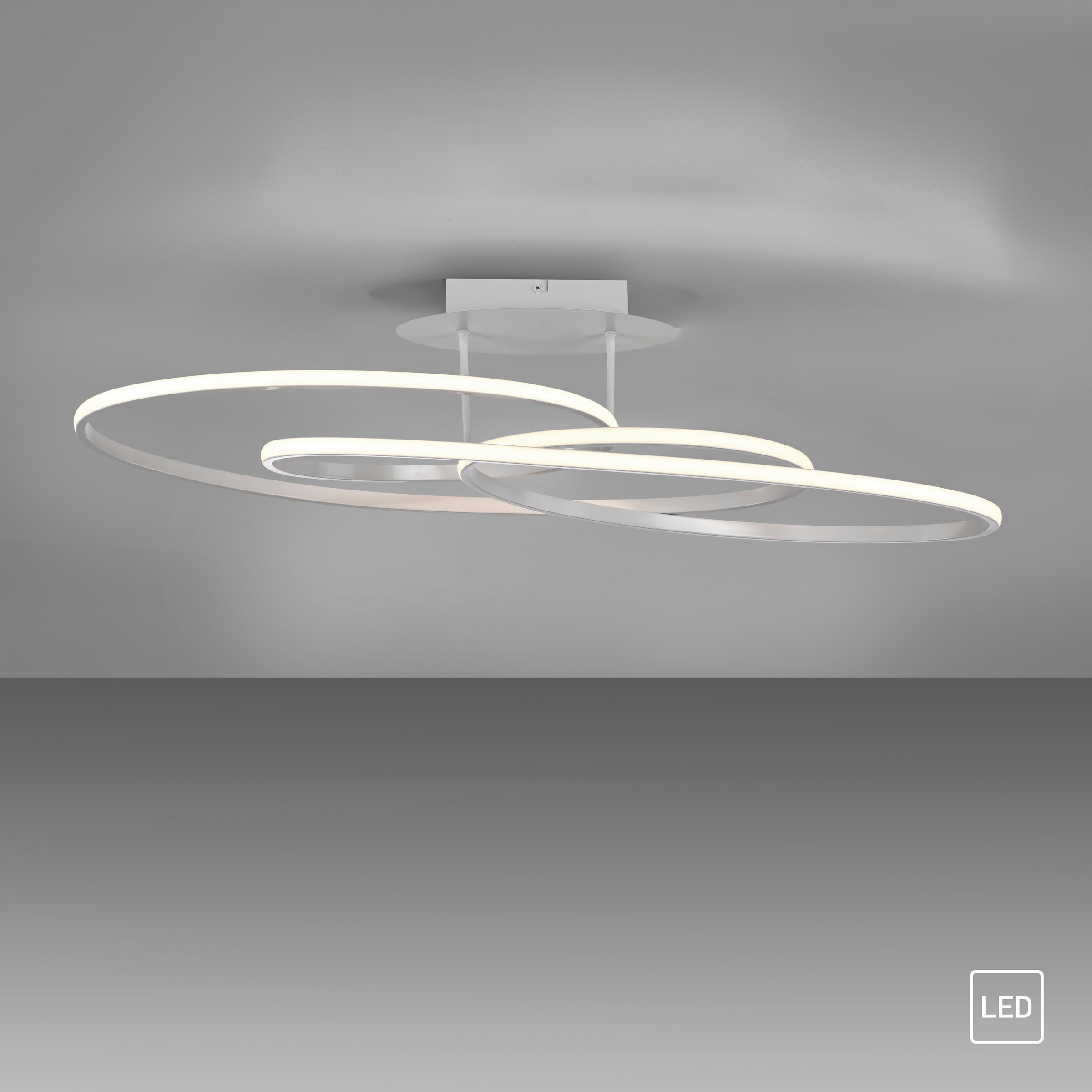 JUST LIGHT Deckenleuchte »LUMACA«, 1 flammig, Leuchtmittel LED-Board | LED fest integriert, LED
