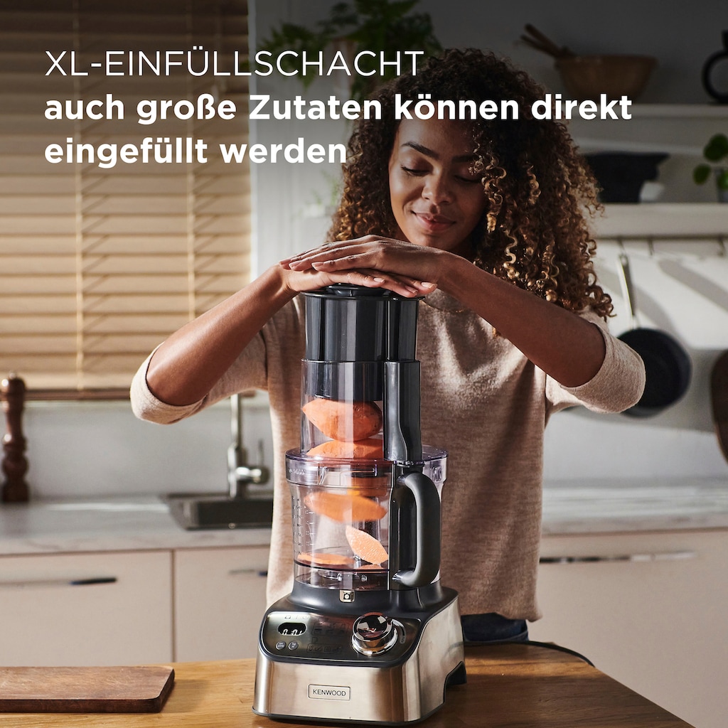 KENWOOD Kompakt-Küchenmaschine »FDM72.990SS Multipro XL Weigh+«