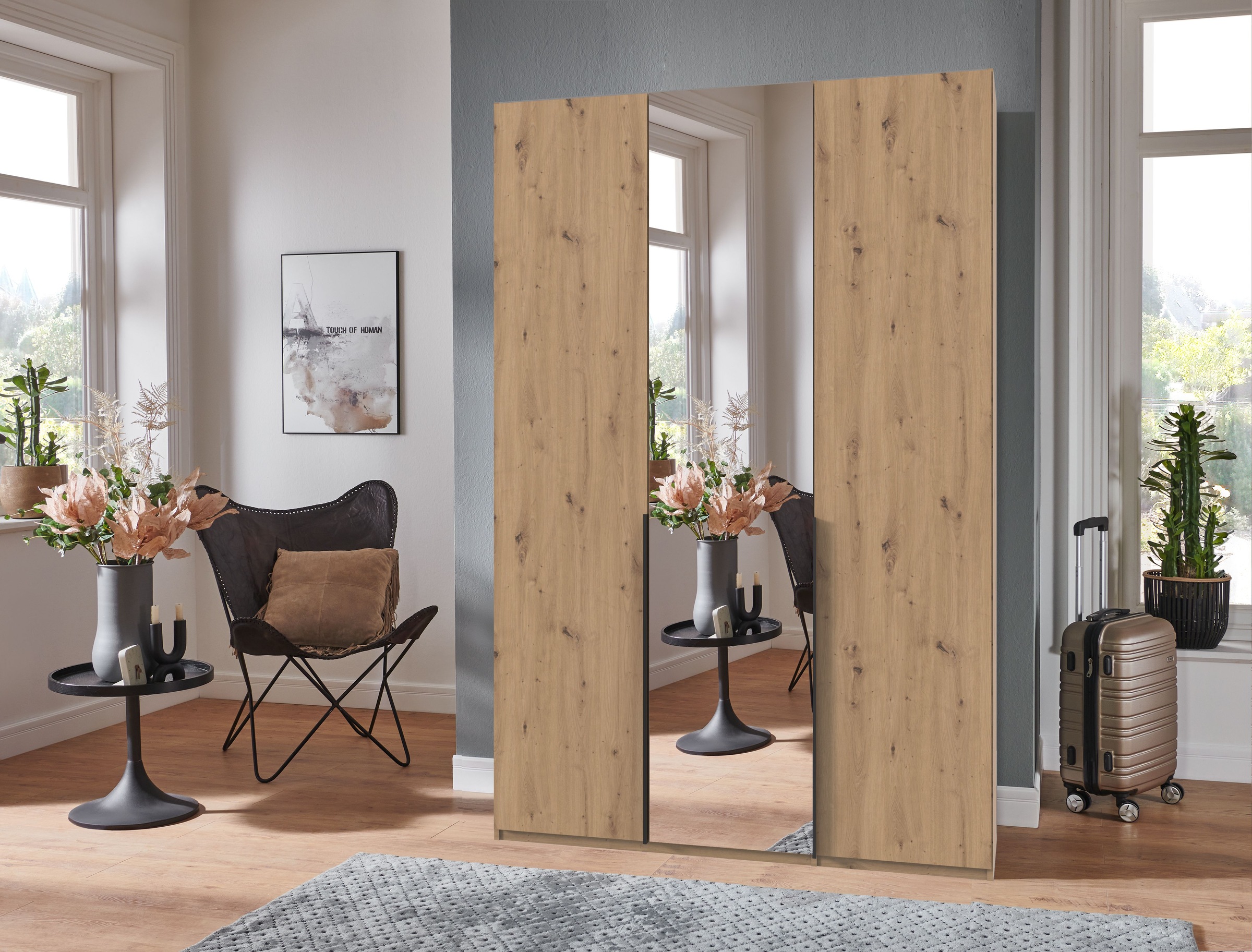 Wimex Kleiderschrank »Mugano,in 8 Breiten,3 Höhen,2 Tiefen, viele Farben, M günstig online kaufen