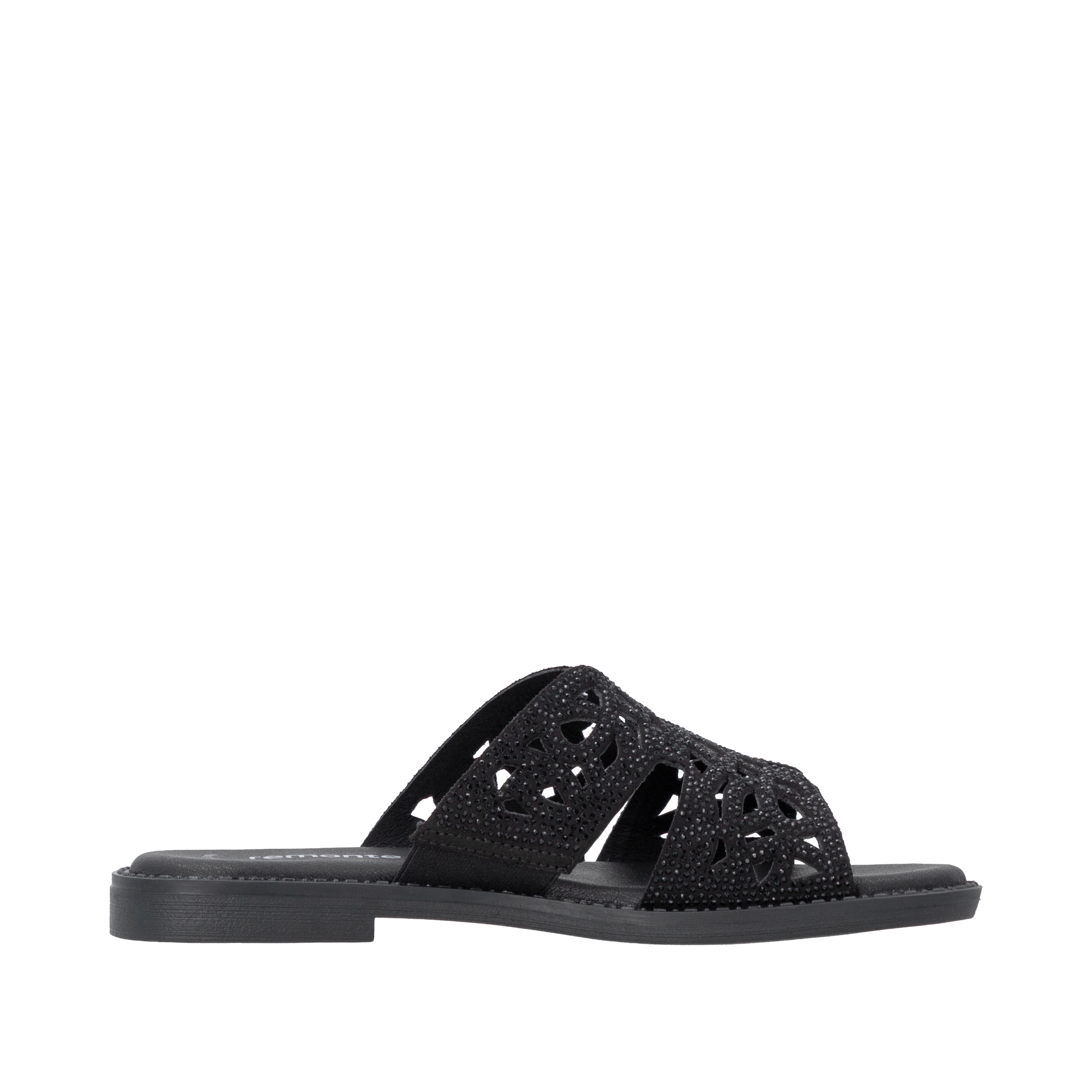 Remonte Pantolette  Sommerschuh mit Glitzersteine und Feel Soft-Ausstattung