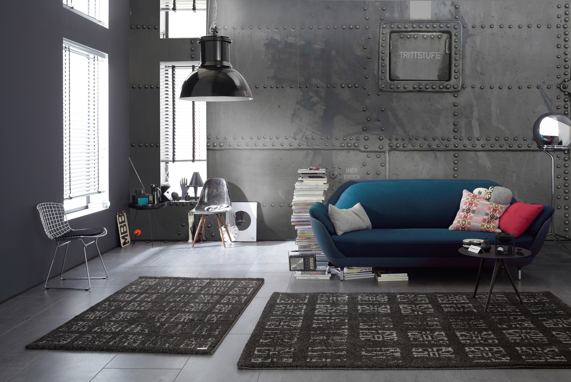 Architects Paper Fototapete »Heli« Vlies, Wand, Schräge