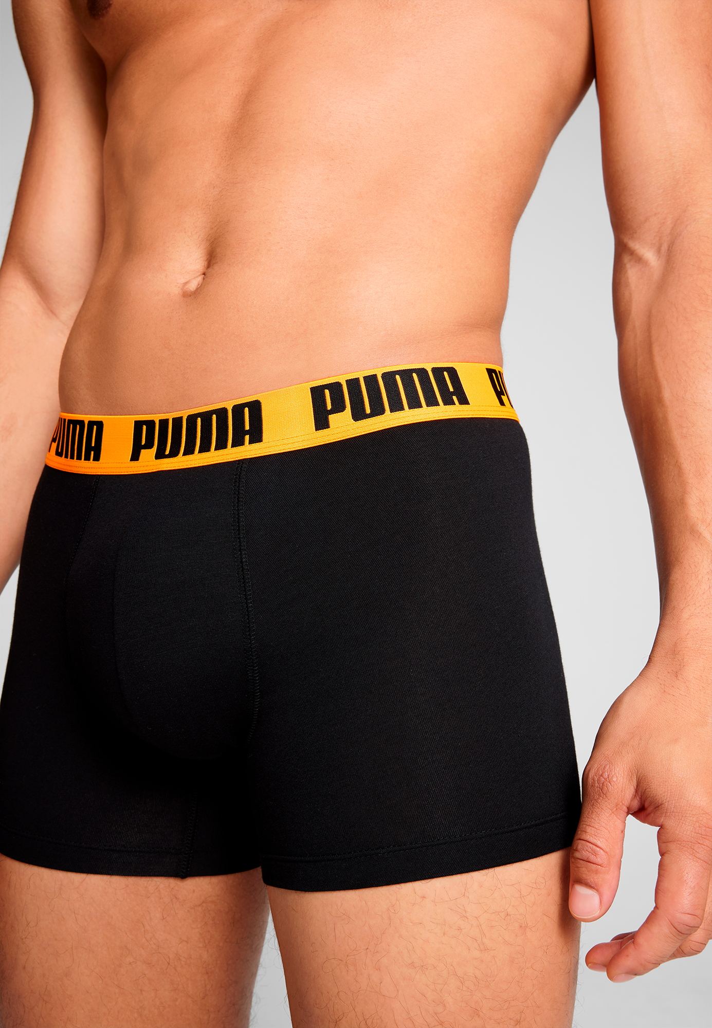 PUMA Boxershorts »PUMA MEN EVERYDAY BASIC BOXERS 2P« Packung, 2er Pack,  mit Puma Webbund