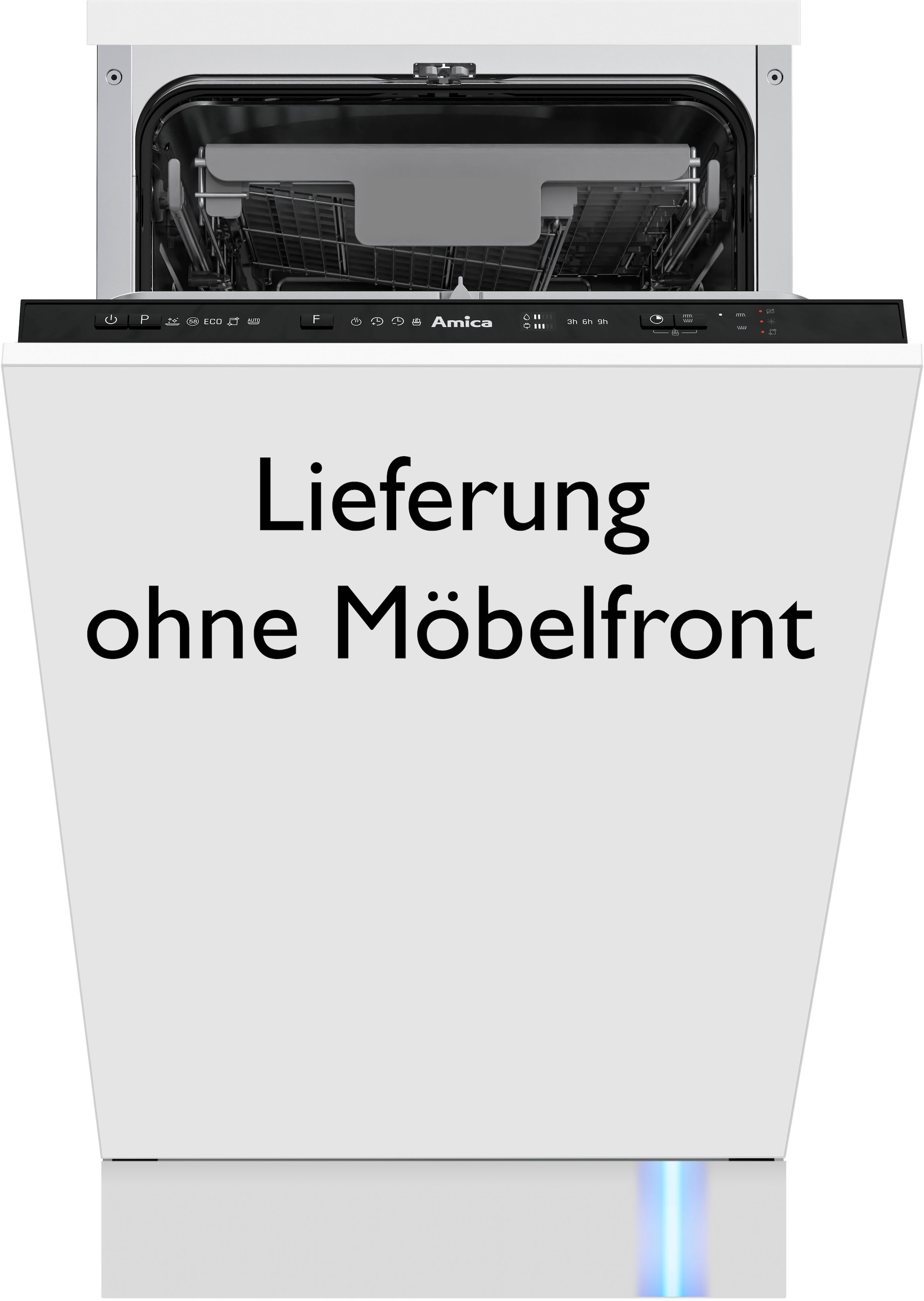 Amica vollintegrierbarer Geschirrspüler »EGSPV 584 900« 8 l 10 Maßgedecke B günstig online kaufen