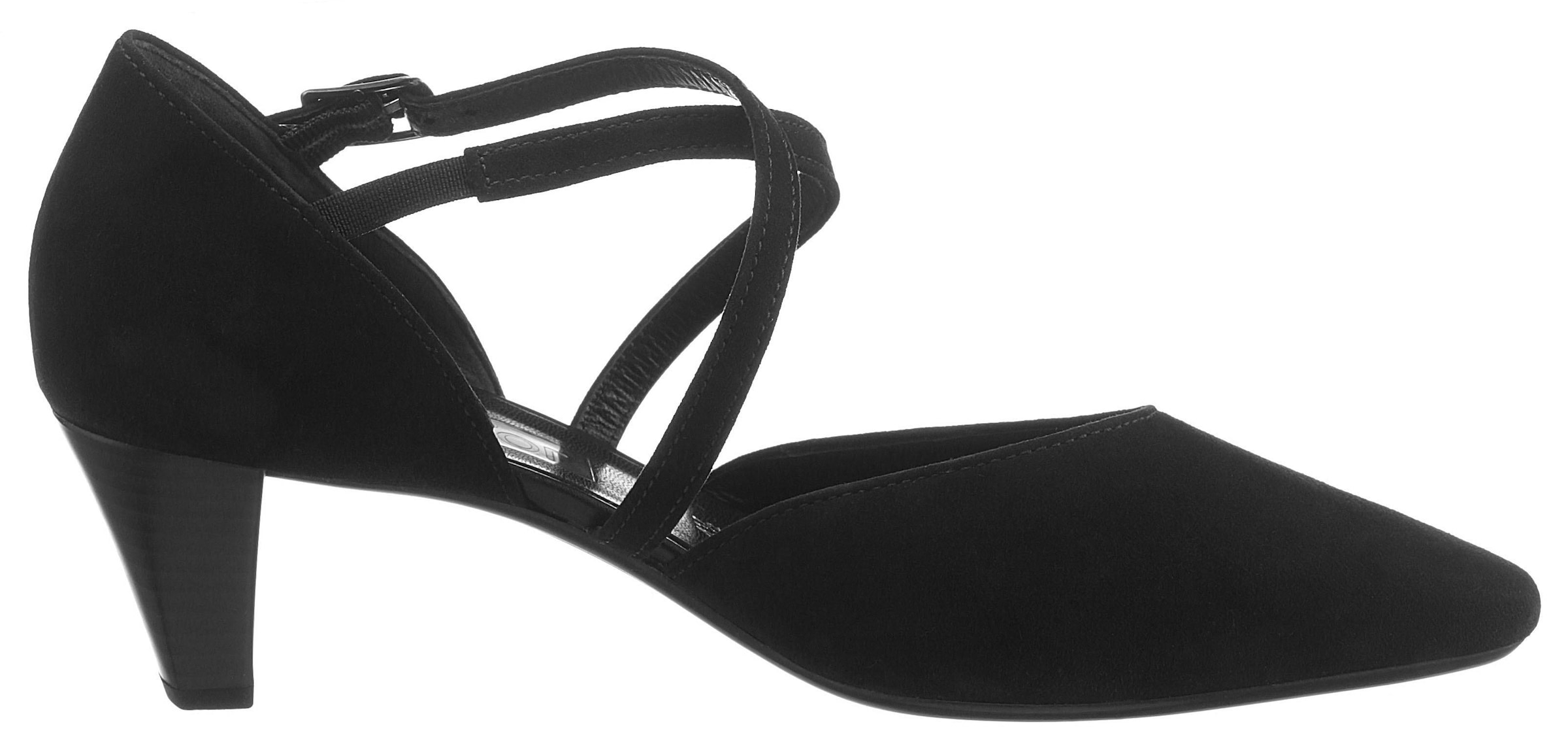 Gabor Spangenpumps  , Abendschuh, Festtagsschuh, Trichterabsatz mit Stretcheinsatz