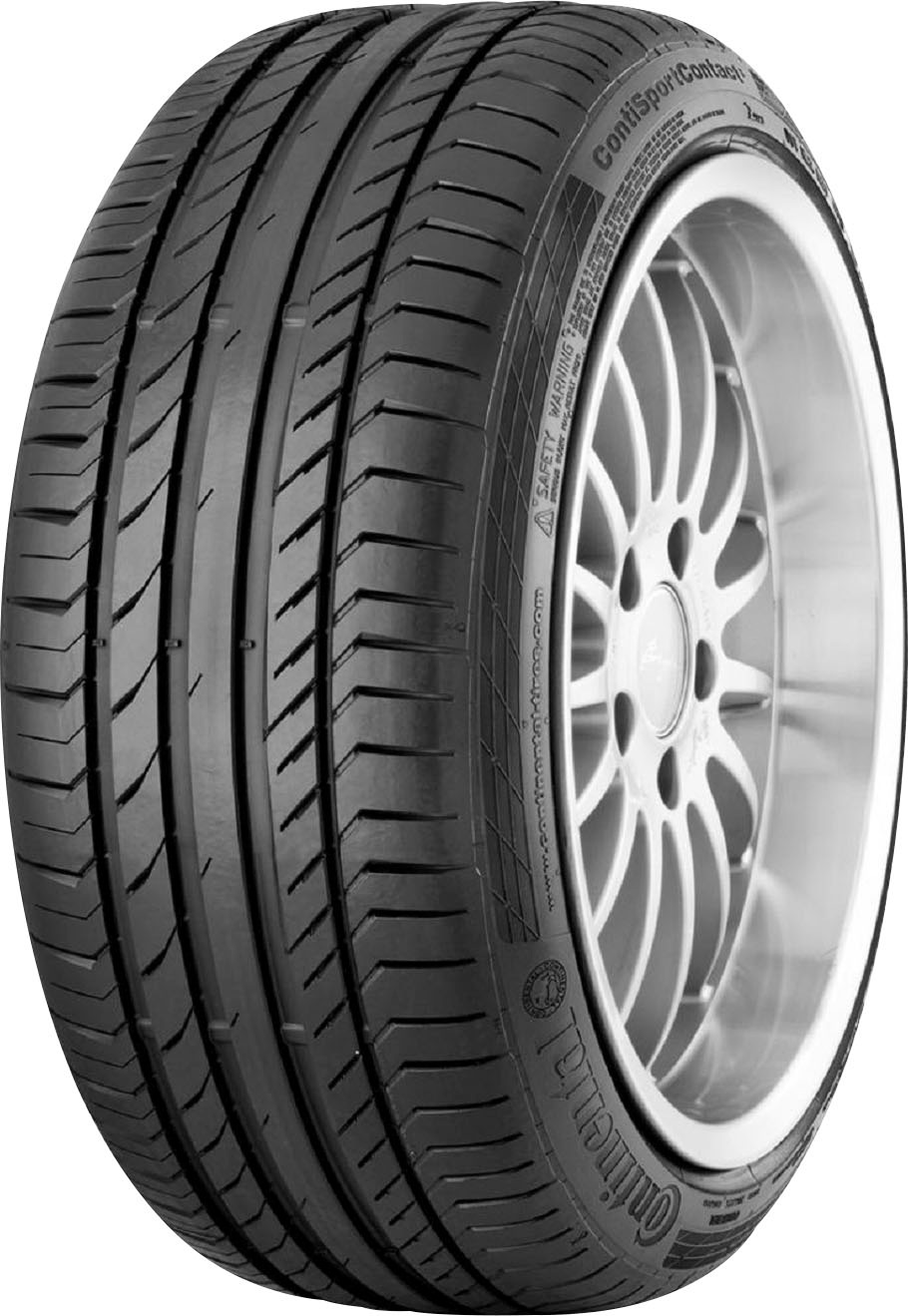 CONTINENTAL Sommerreifen »CONTINENTAL«, 195/45 R17 81W SPORT NTACT 5