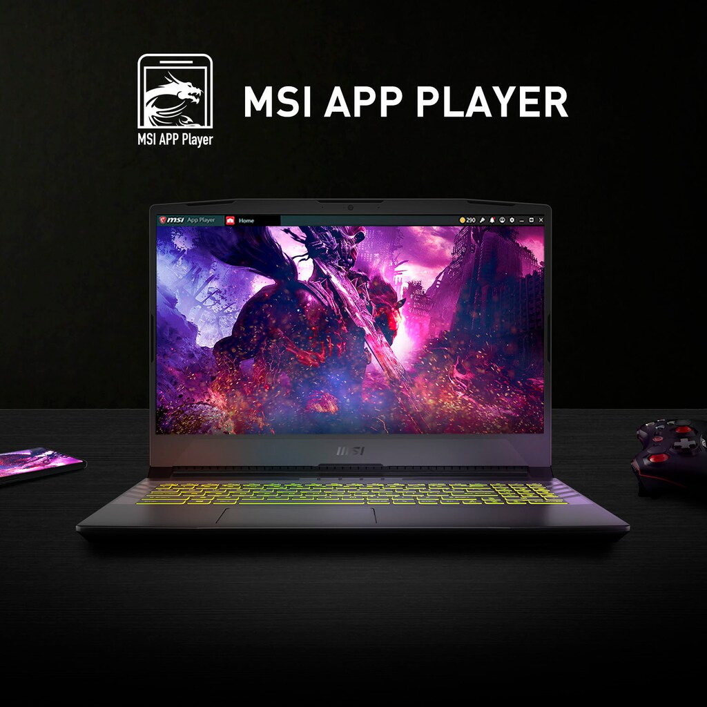 MSI Notebook »Alpha 15 B5EEK-005«, 39,6 cm, / 15,6 Zoll, AMD, Ryzen 7, Radeon RX, 512 GB SSD