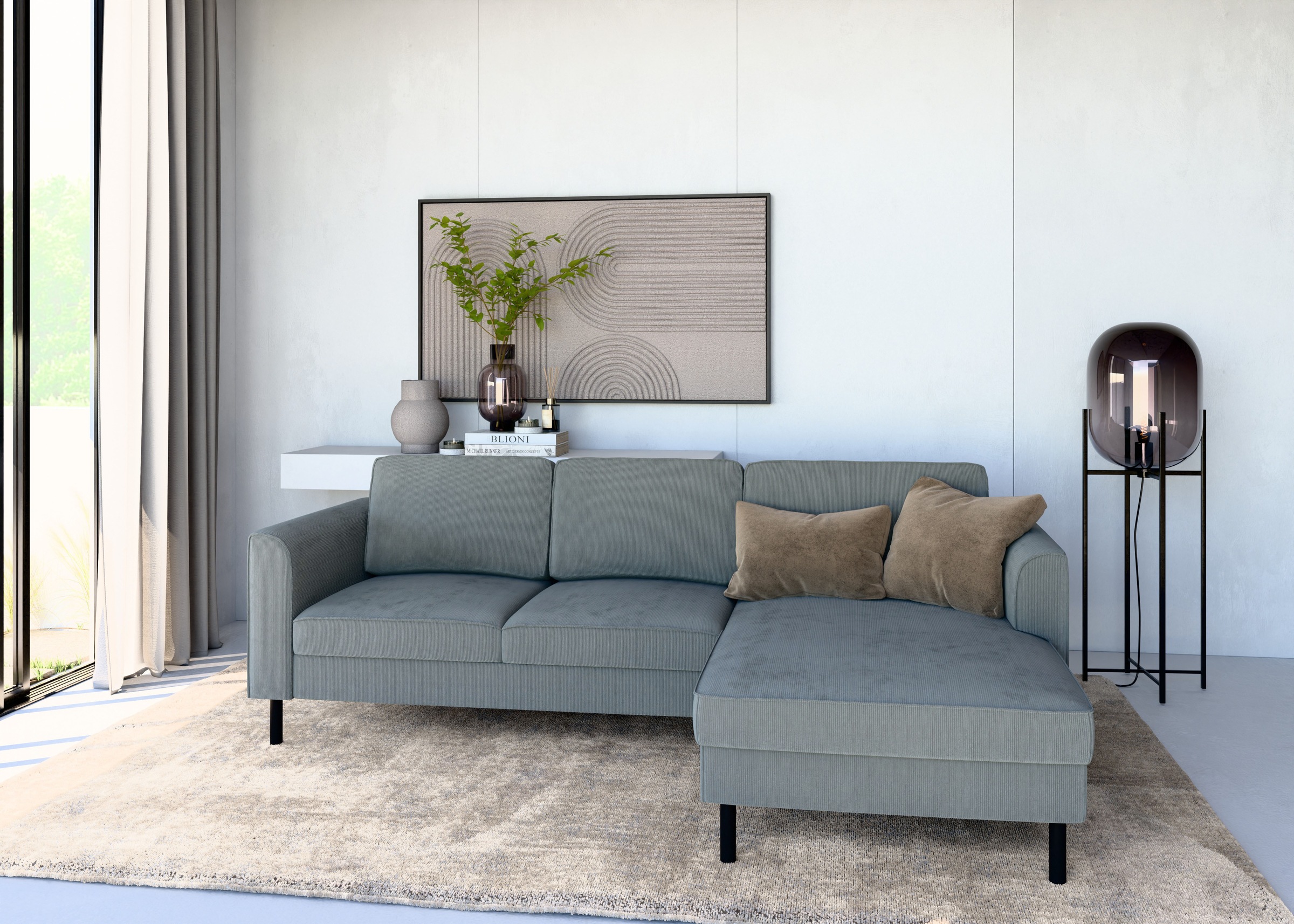 Home affaire Ecksofa »Booster Couch wahlweise mit Schlaffunktion und Bettka günstig online kaufen