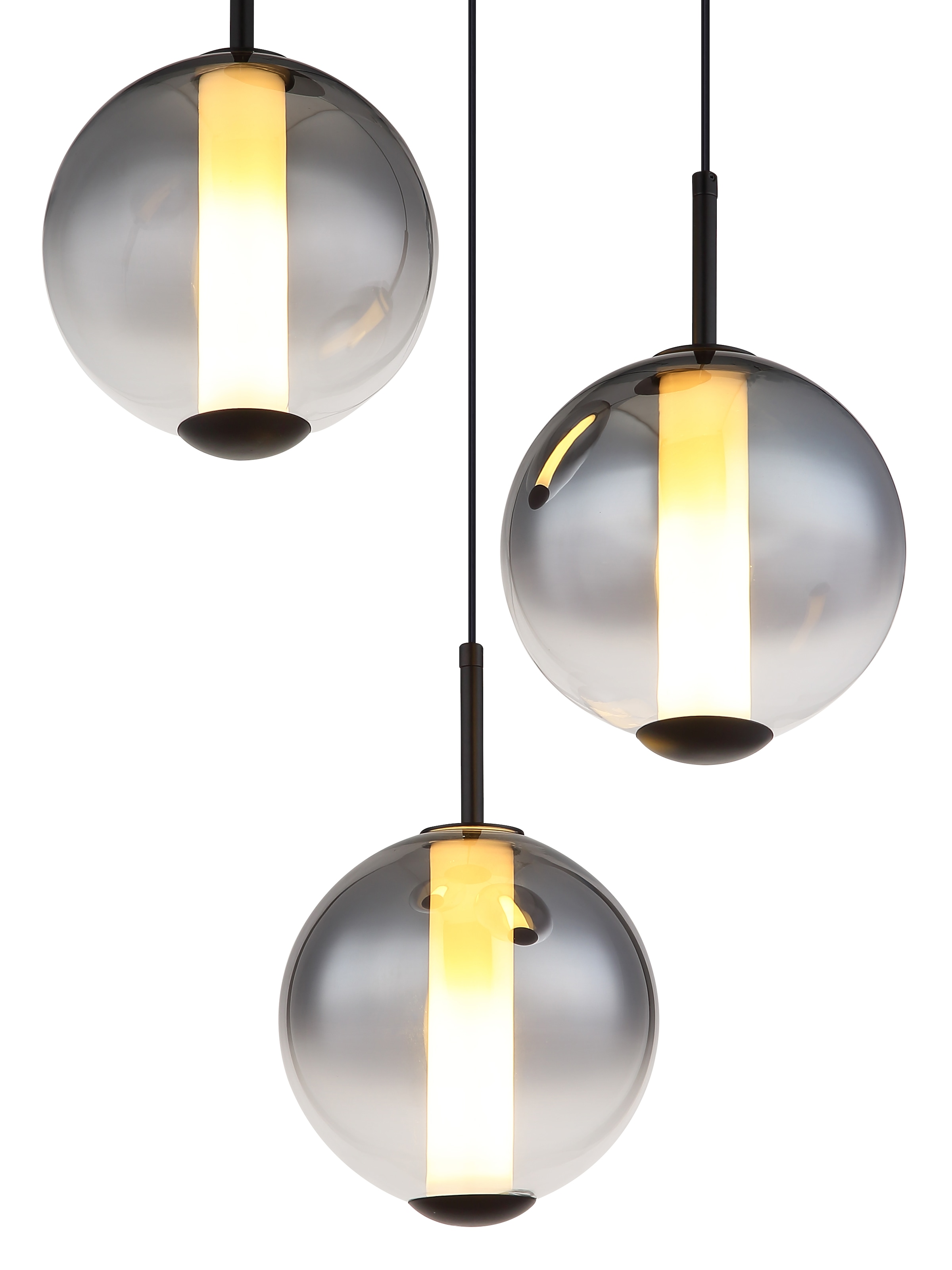 GLOBO LIGHTING Hängeleuchte »LACY« LED-Modul 1 Stk. Warmweiß Hängelampe Esszimmer-Leuchte Esstischleuchte Wohnzimmer