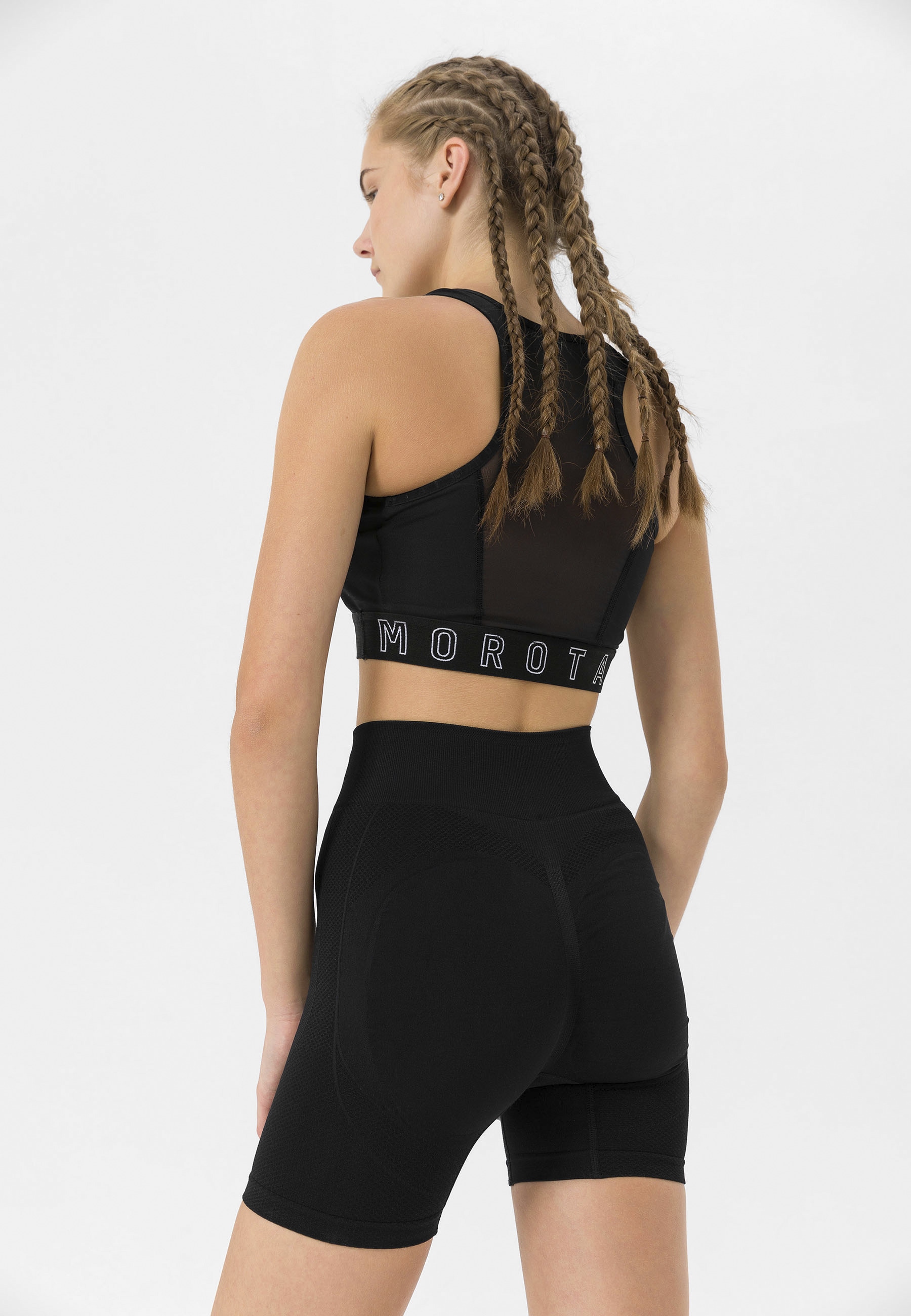 MOROTAI Leggings »MOROTAI Damen Morotai Naikan Seamless Shorts Tights«