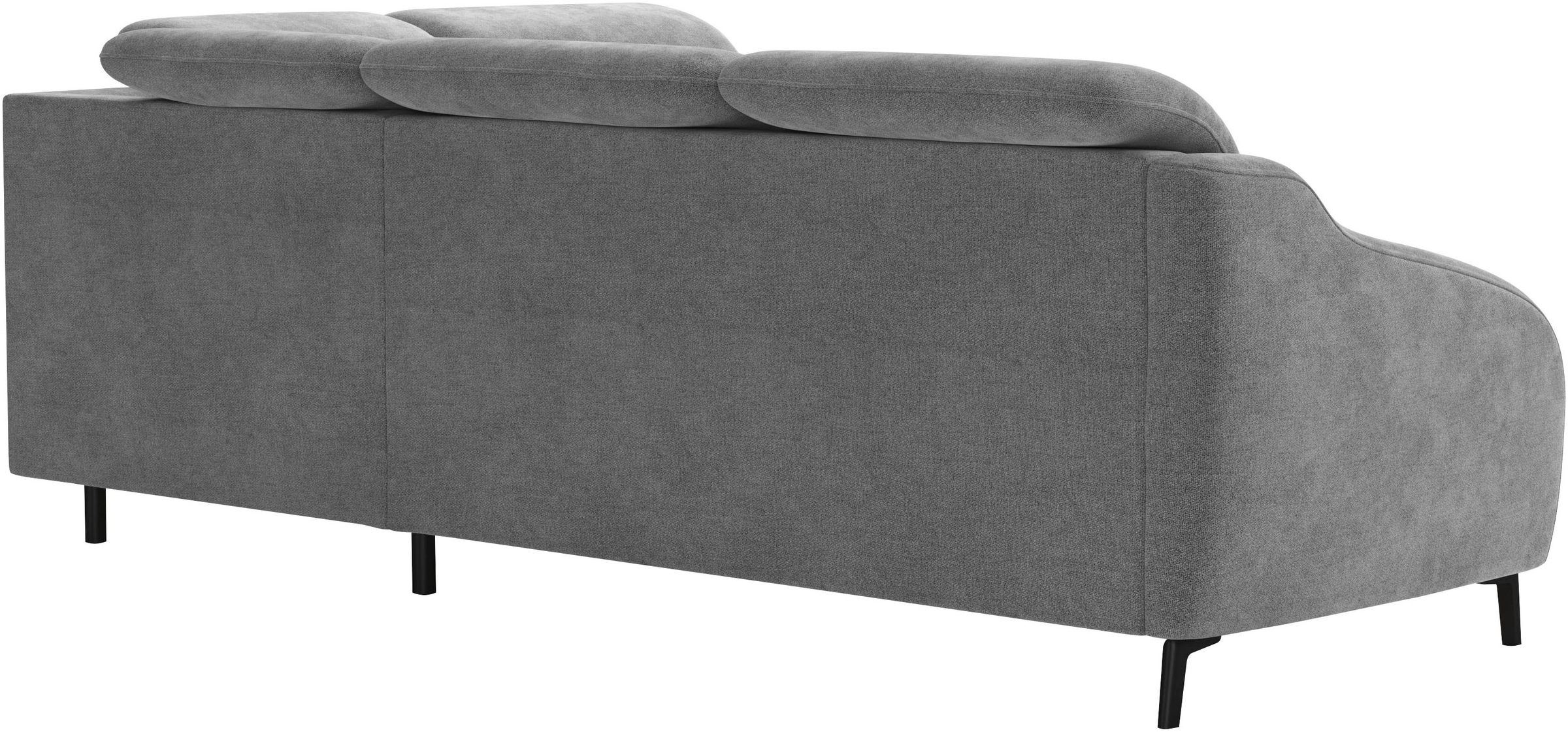 sit&more Ecksofa »Blues L-Form«, wahlweise mit Klapptisch und USB