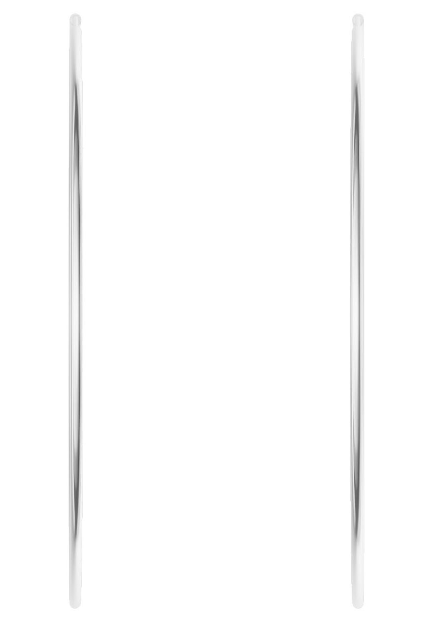 Firetti Paar Creolen »Schmuck Geschenk Silber 925 2,0 mm breit«, Made in Germany