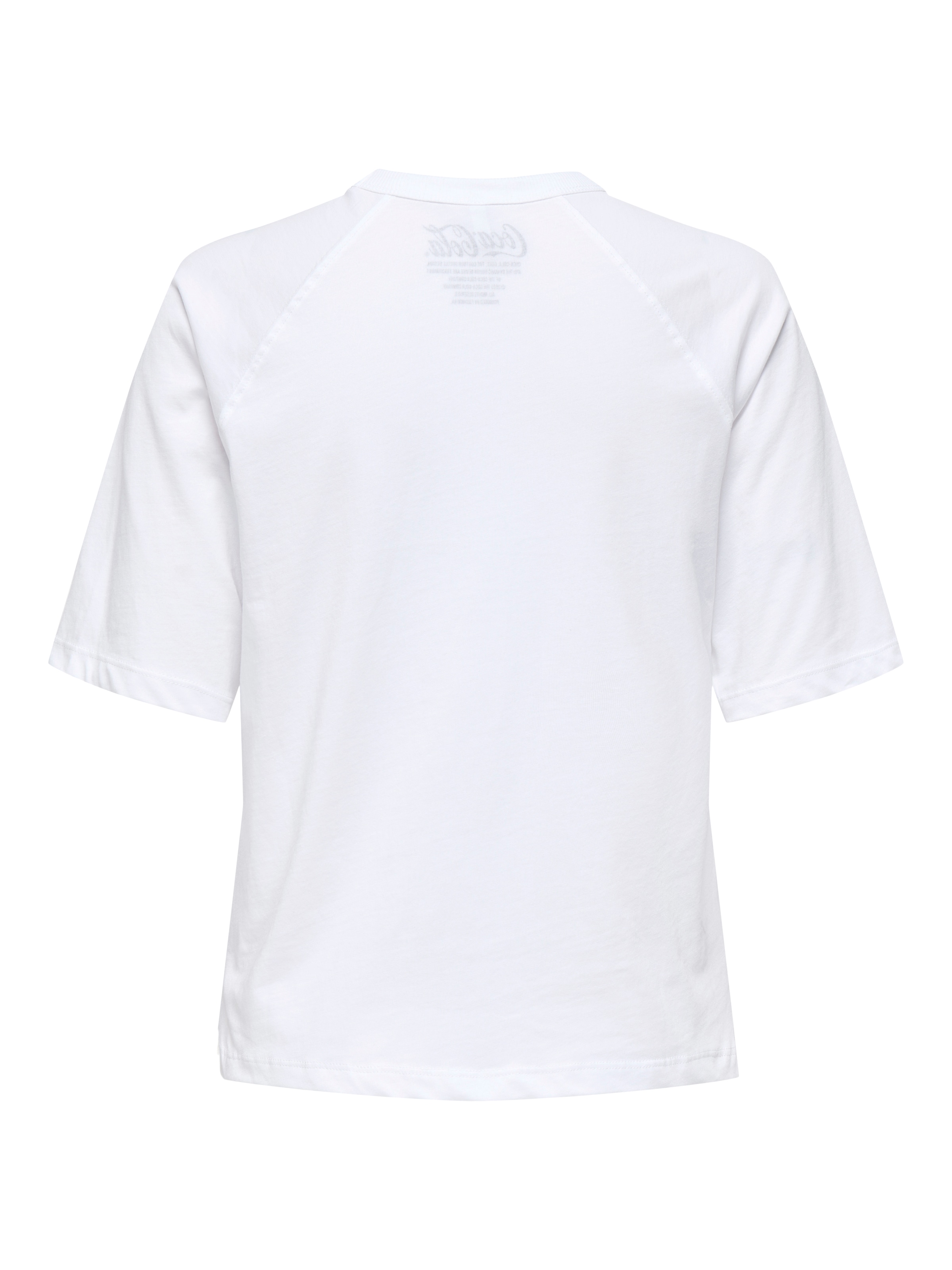 ONLY CARMAKOMA Kurzarmshirt »CARCOCA COLA XMAS LIFE S/S TOP JRS«