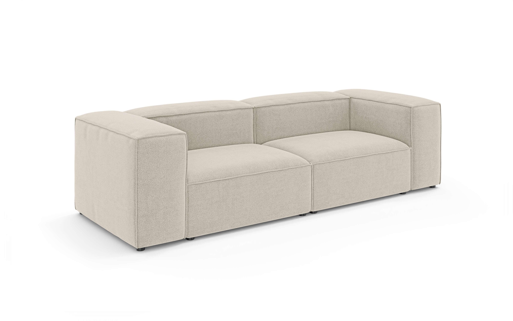 INOSIGN Big-Sofa »HAILY Modularsofa, Maße B/T/H: 260/100/72 cm«, als Modul oder separat verwendbar, für individuelle Zusammenstellung