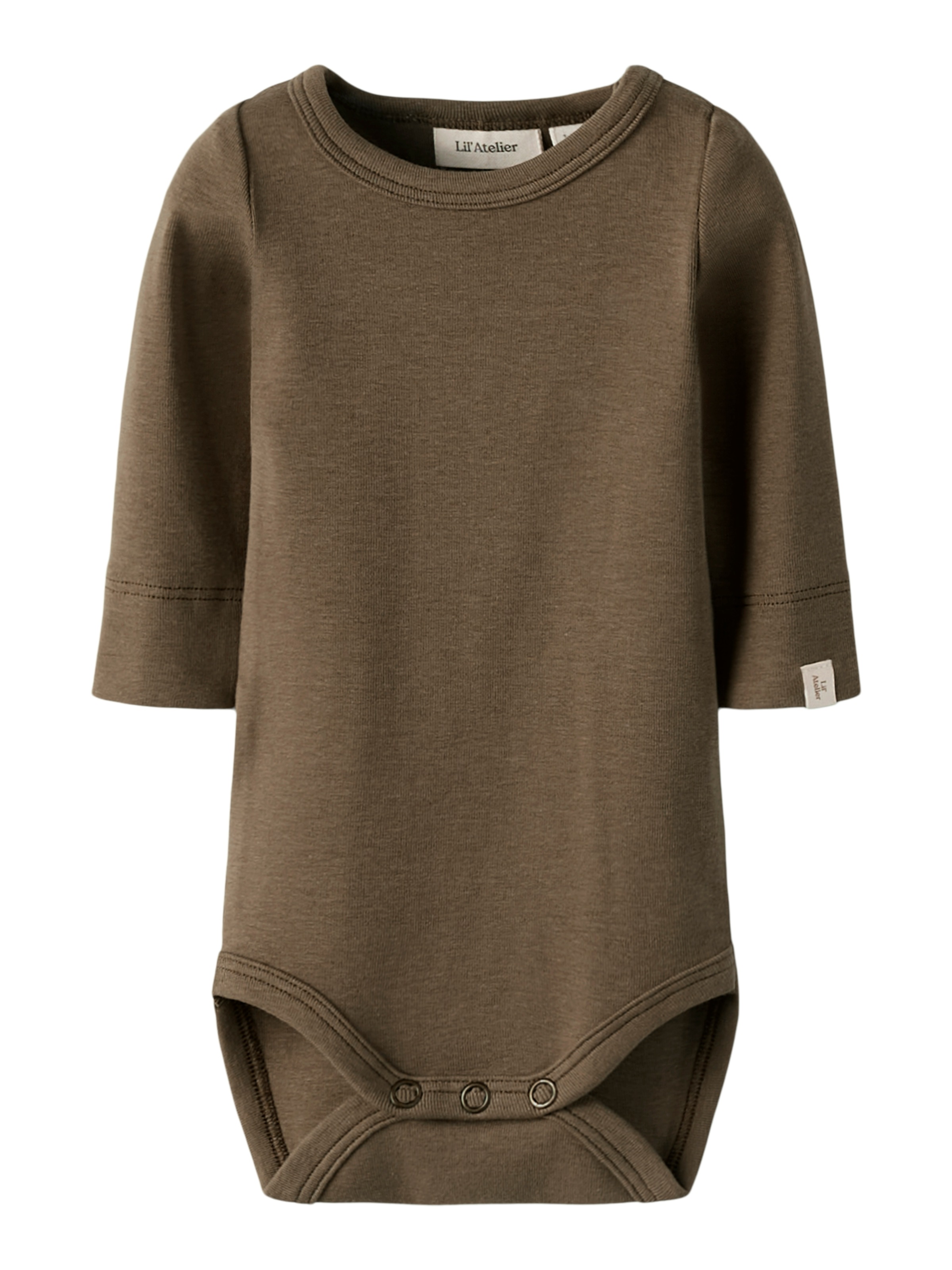 Lil' Atelier Langarmbody »NBNGAYO LS SLIM BODY LIL NOOS« Baumwollmischung