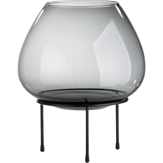 GILDE Bodenwindlicht »Vitu, Weihnachtsdeko«, (1 St.), aus Glas mit  dreibeinigem Metallständer online kaufen