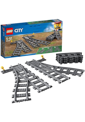 LEGO® Konstruktionsspielsteine »Switch Tracks (60238), LEGO® City«, (6 St.), Made in... kaufen