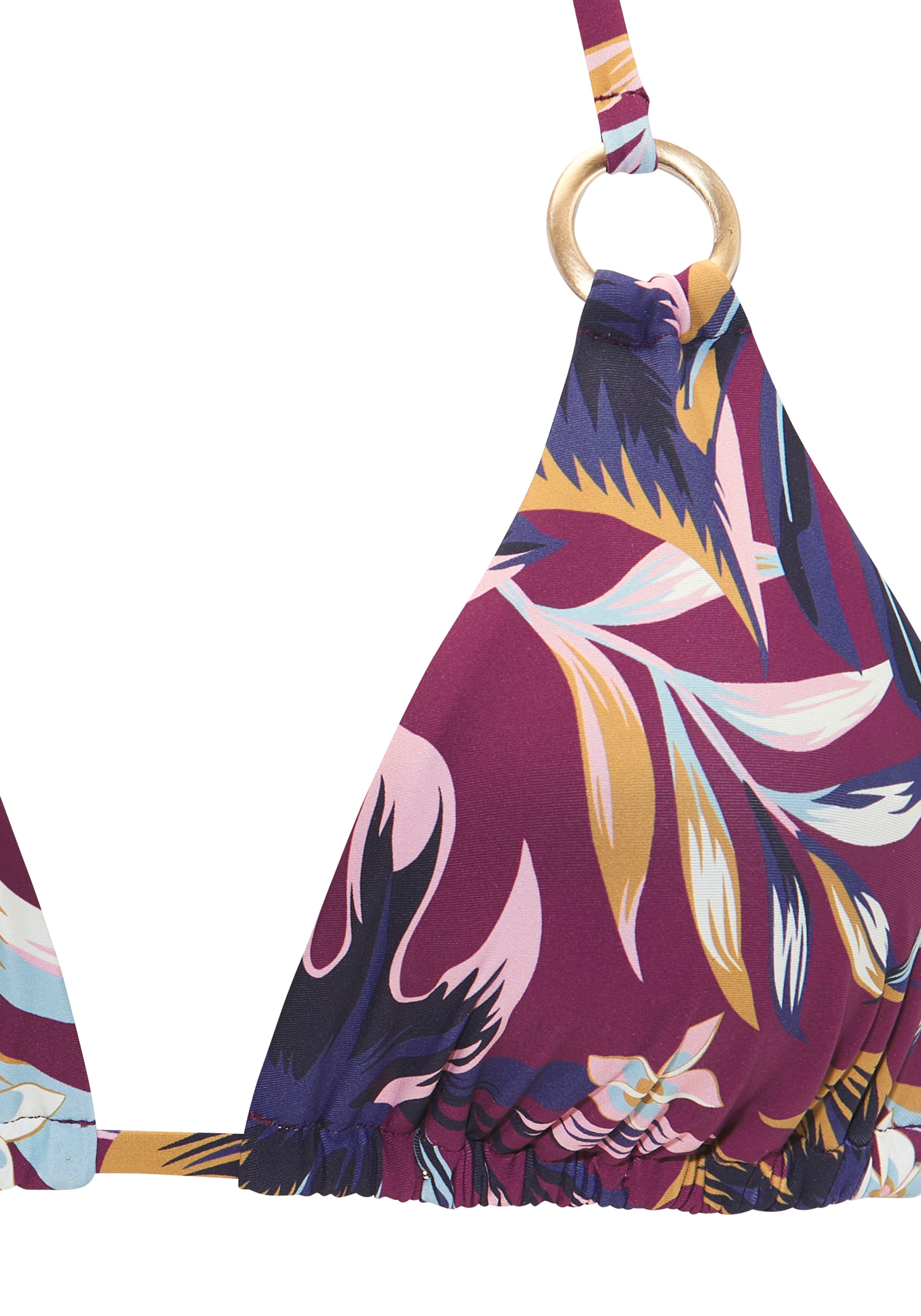 LASCANA Triangel-Bikini-Top »Odetta« im floralen Design
