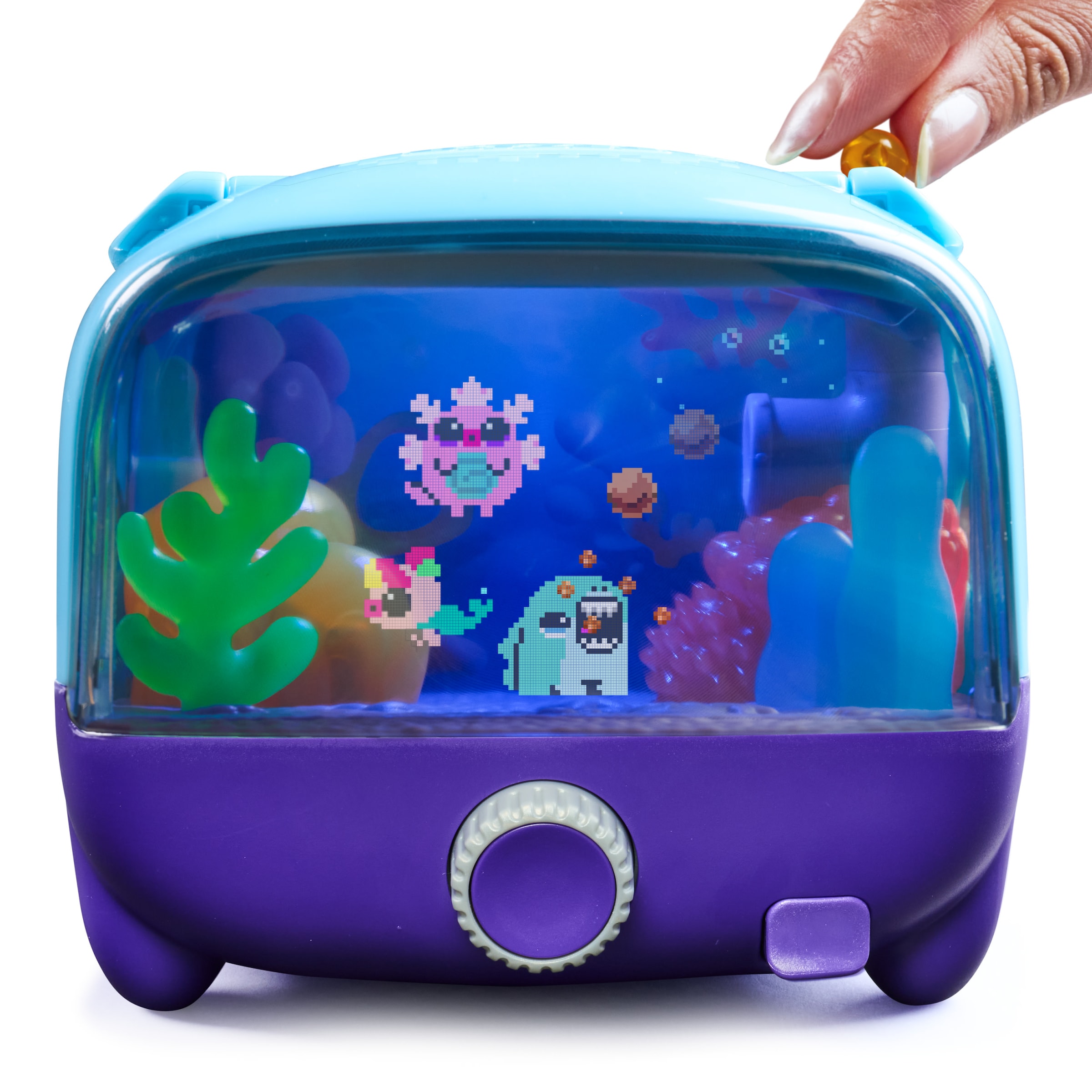 Spin Master Spielfigur »Bitzee - Aquarium« mit Licht- & Soundeffekten, Touchdisplay