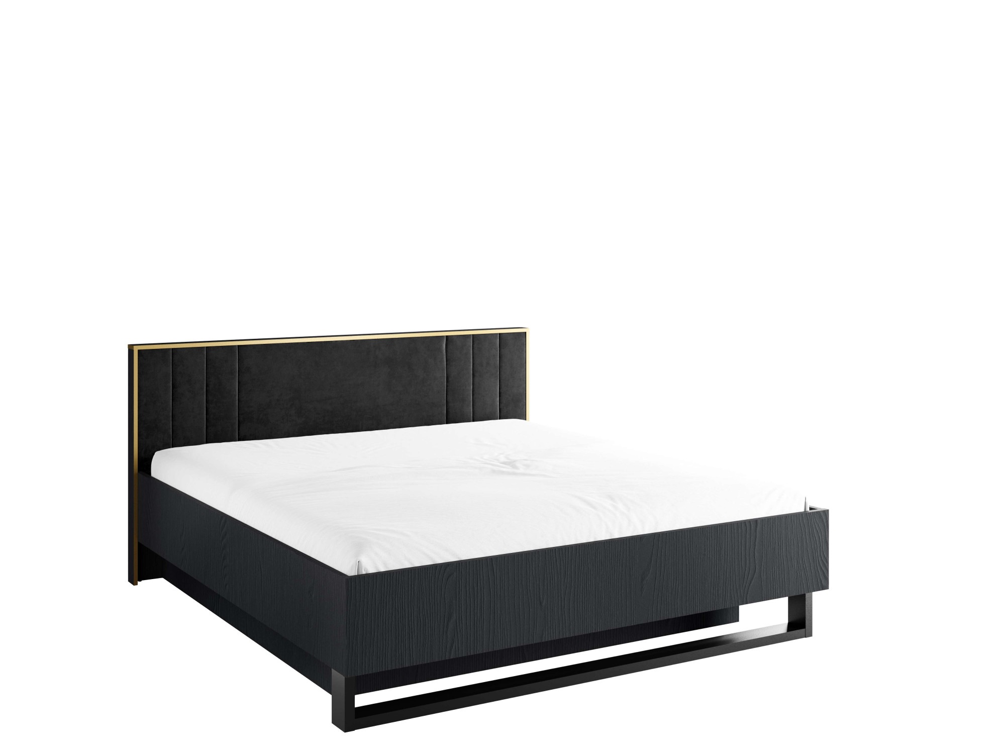 Leonique Bett »Bett Bellot mit Stauraum, ohne Matratze, BxTxH 189x211x97 cm günstig online kaufen