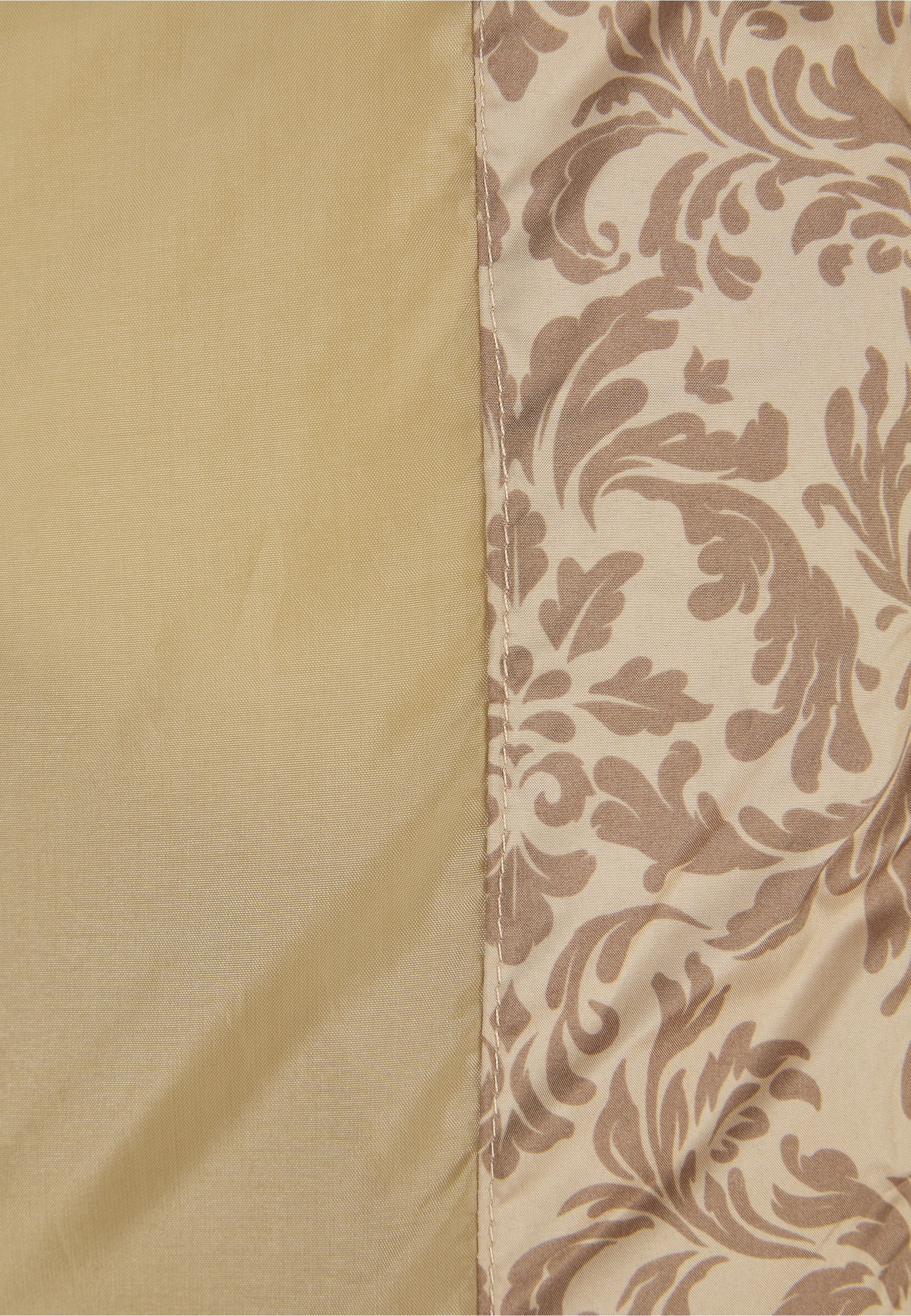 URBAN CLASSICS Winterjacke »Urban Classics Damen Ladies AOP Retro Puffer Jacket« 1 Stk. tlg. ohne Kapuze