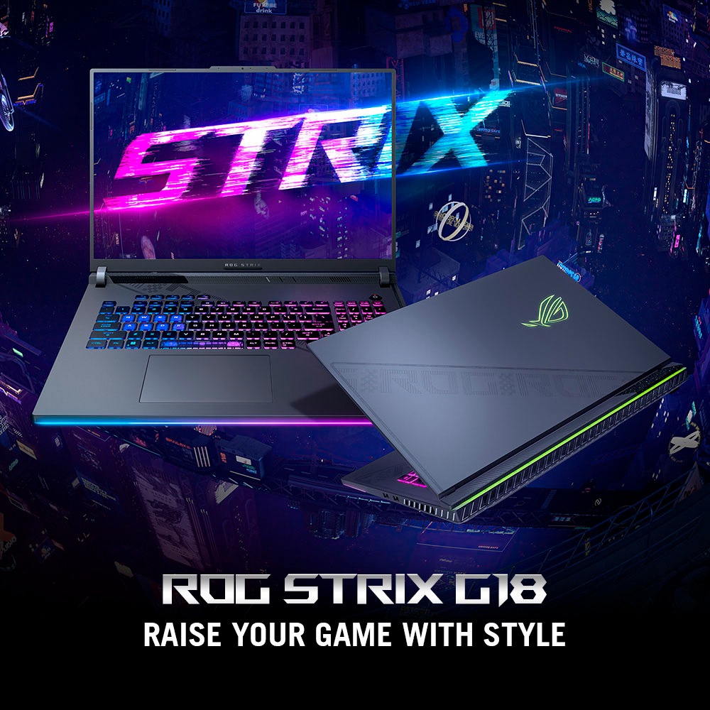 Asus Gaming-Notebook »ROG Strix G18 G814JIR-N6003W«, 45,7 cm, / 18 Zoll, Intel, Core i9, GeForce RTX 4070, 1000 GB SSD
