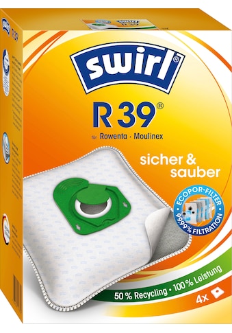 Swirl Staubsaugerbeutel »Swirl® R 39 Staubsaugerbeutel für Rowenta«, (Packung), 4er- Pack kaufen