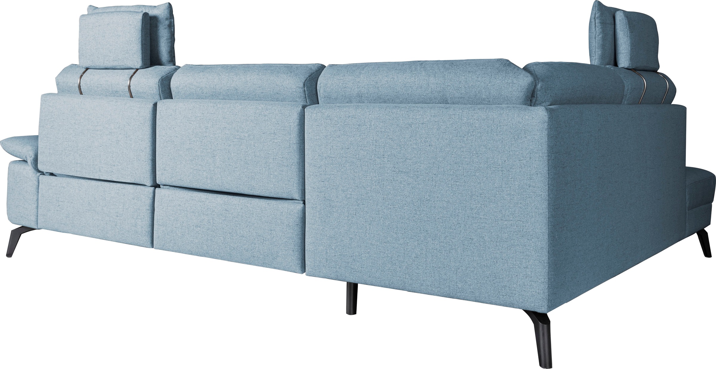 alina Ecksofa, inkl. Kopfstützen, wahlweise mit Relaxfunktion, Breite: 267 cm