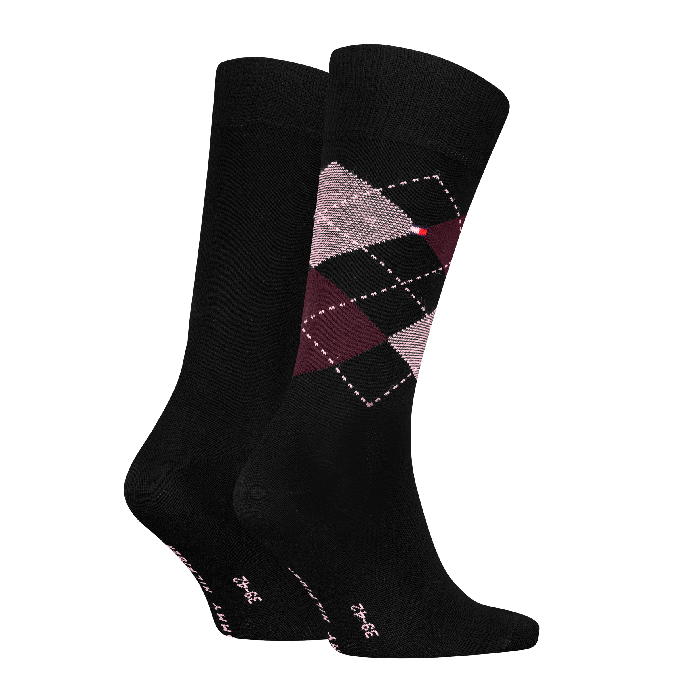 Tommy Hilfiger Socken »TH MEN SOCK CHECK 2P«, (2 Paar), mit klassischem Argyle-Design