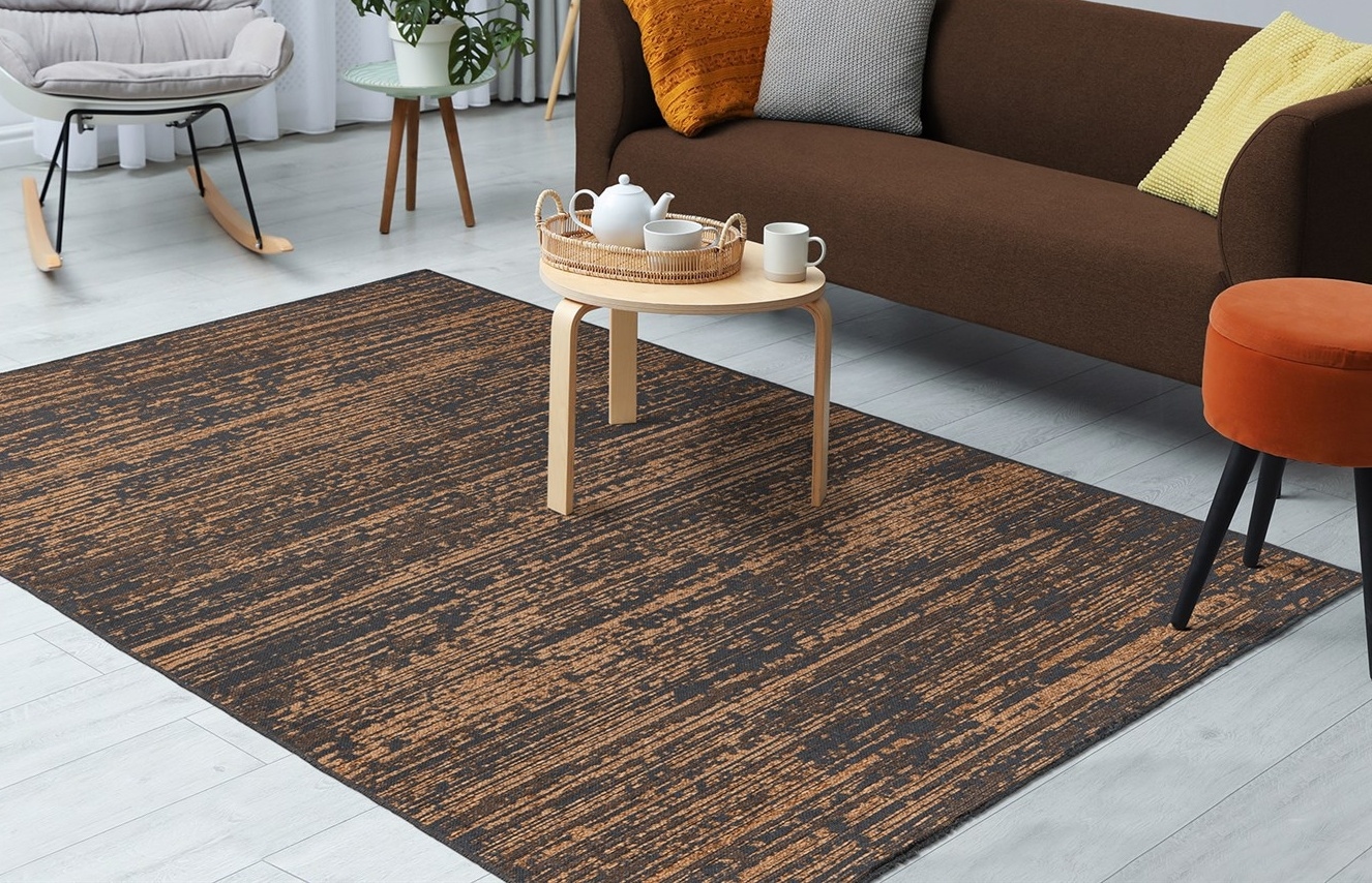 Kayoom Teppich »Kalevi 100«, rechteckig, 8 mm Höhe, Flachgewebe günstig online kaufen