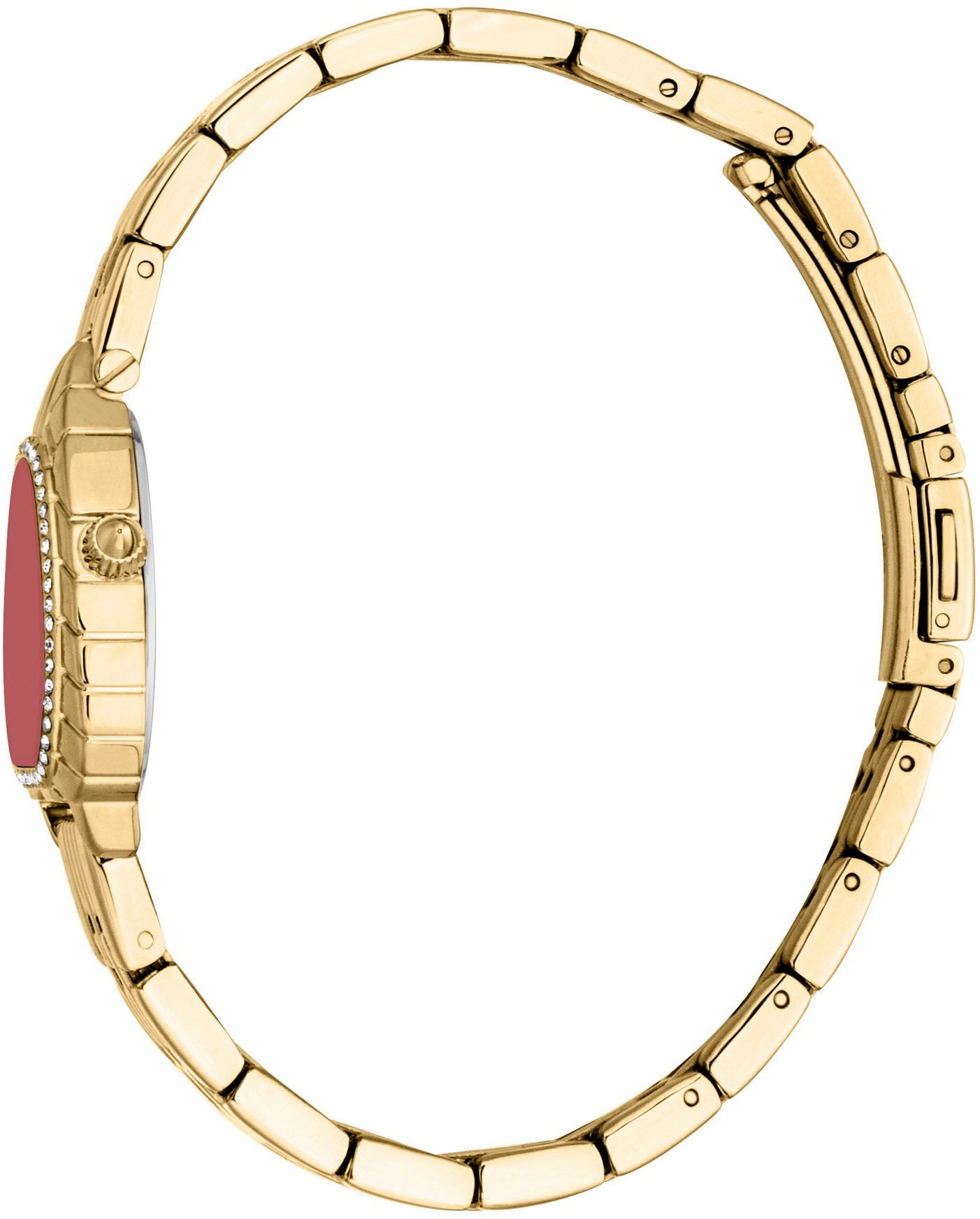 Just Cavalli Time Quarzuhr »Perla«, Armbanduhr, Damenuhr, Edelstahlarmband, analog, Kristallsteine