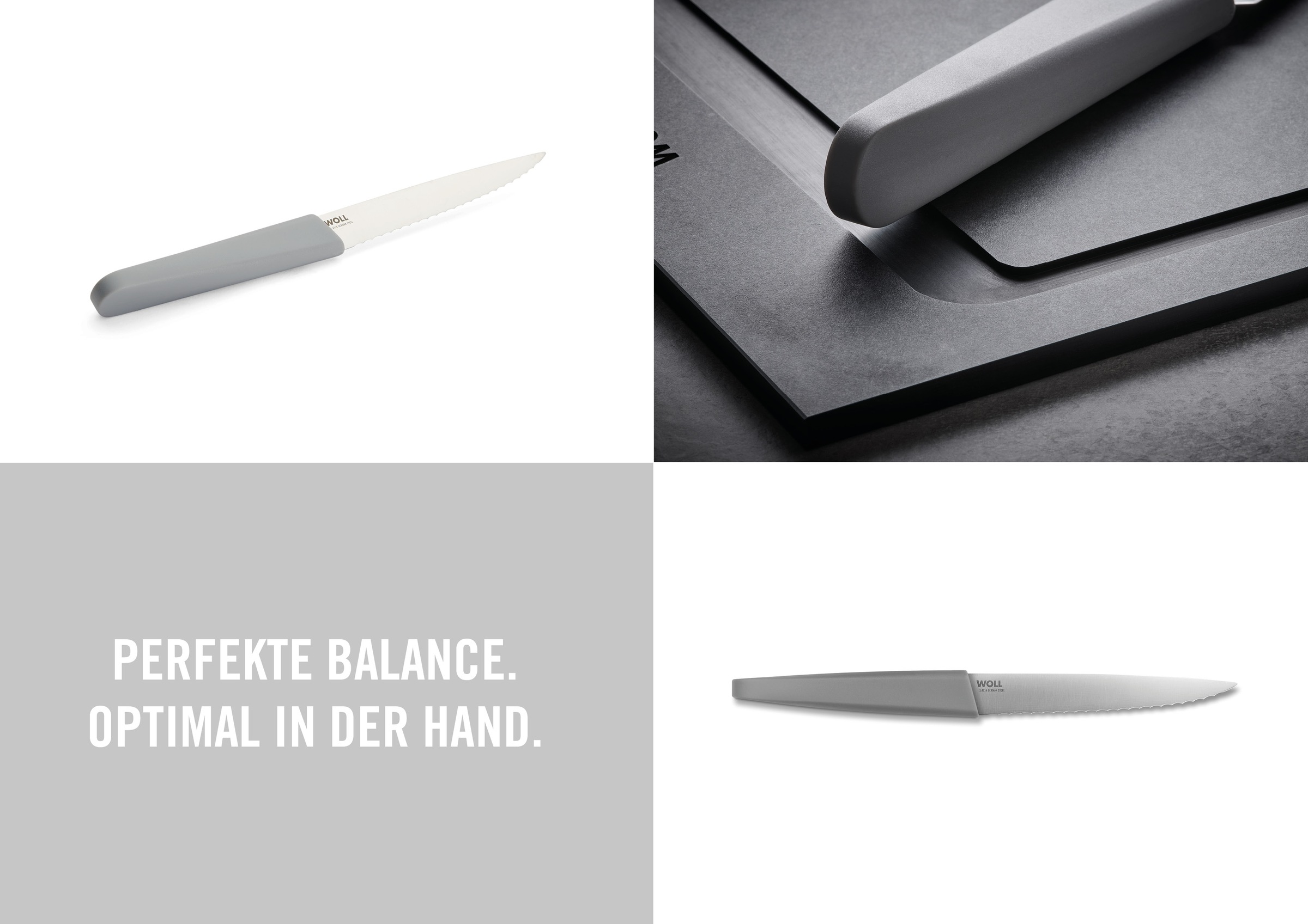 WOLL Steakmesser »Cutting Edge« aus deutschem Edelstahl gemäß DIN 1.4116 günstig online kaufen