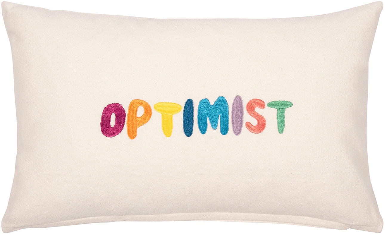PAD Dekokissen »Optimist«, Made in Europe, Kissenhülle ohne Füllung, 1 Stüc günstig online kaufen