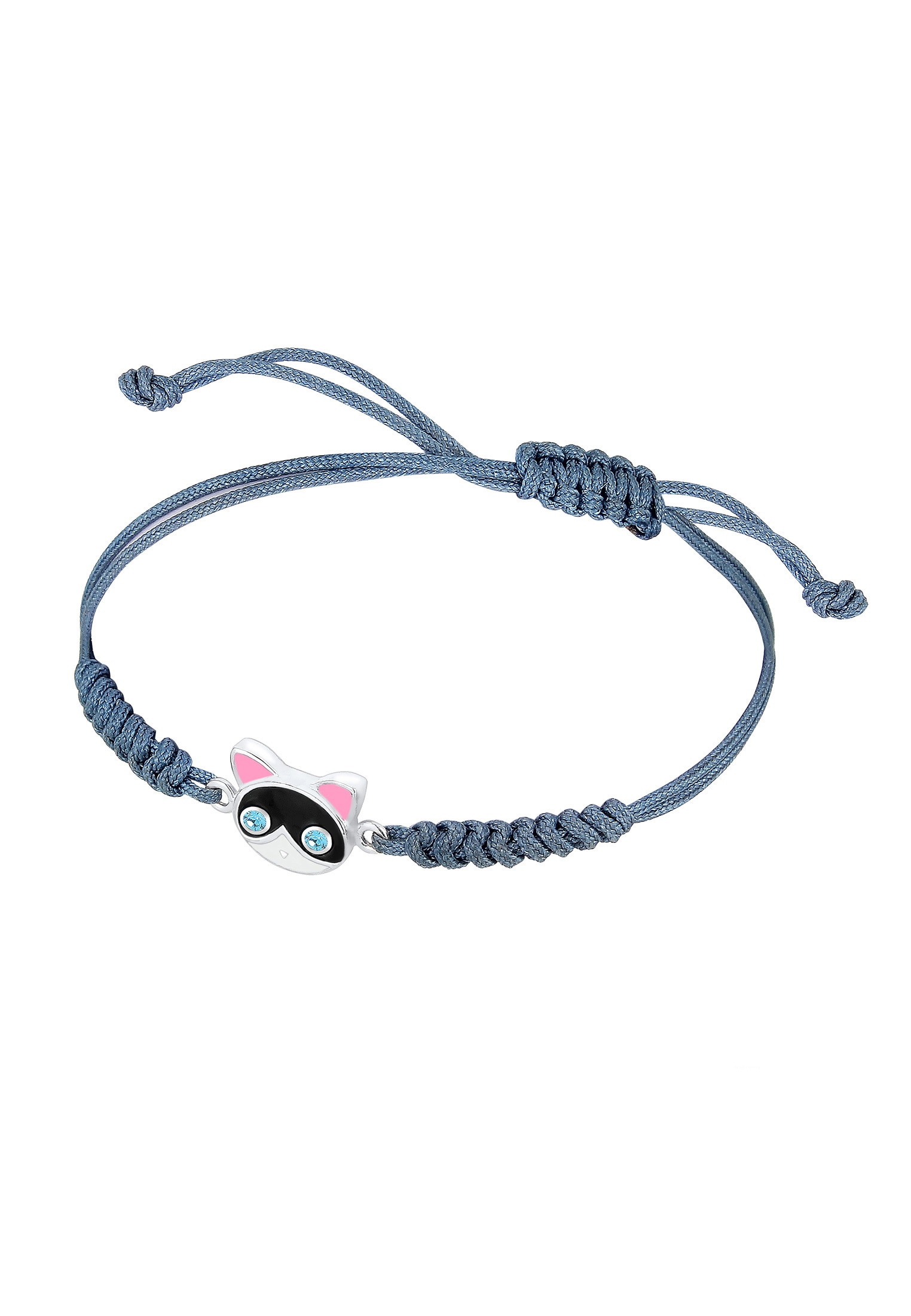 Elli Armband »Kinder Kids Katze Kristalle 925 Silber«